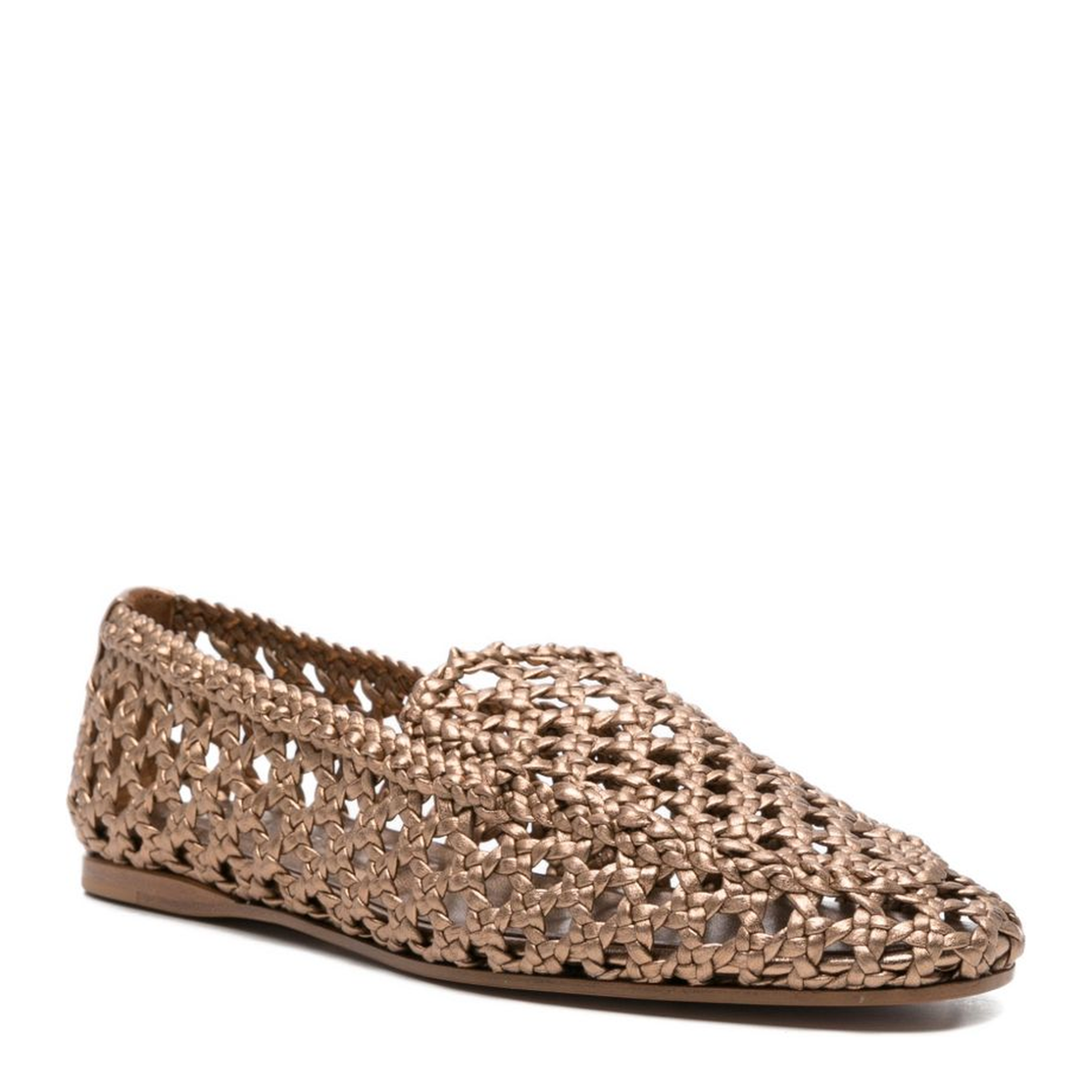 Flat Shoes Brown - Image 3