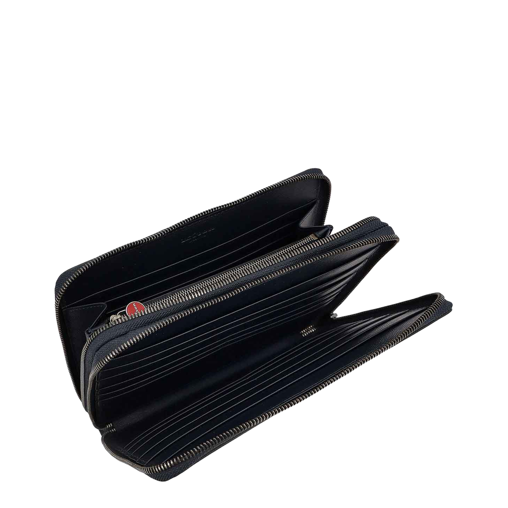 Leather Briefcase Blue - Image 3