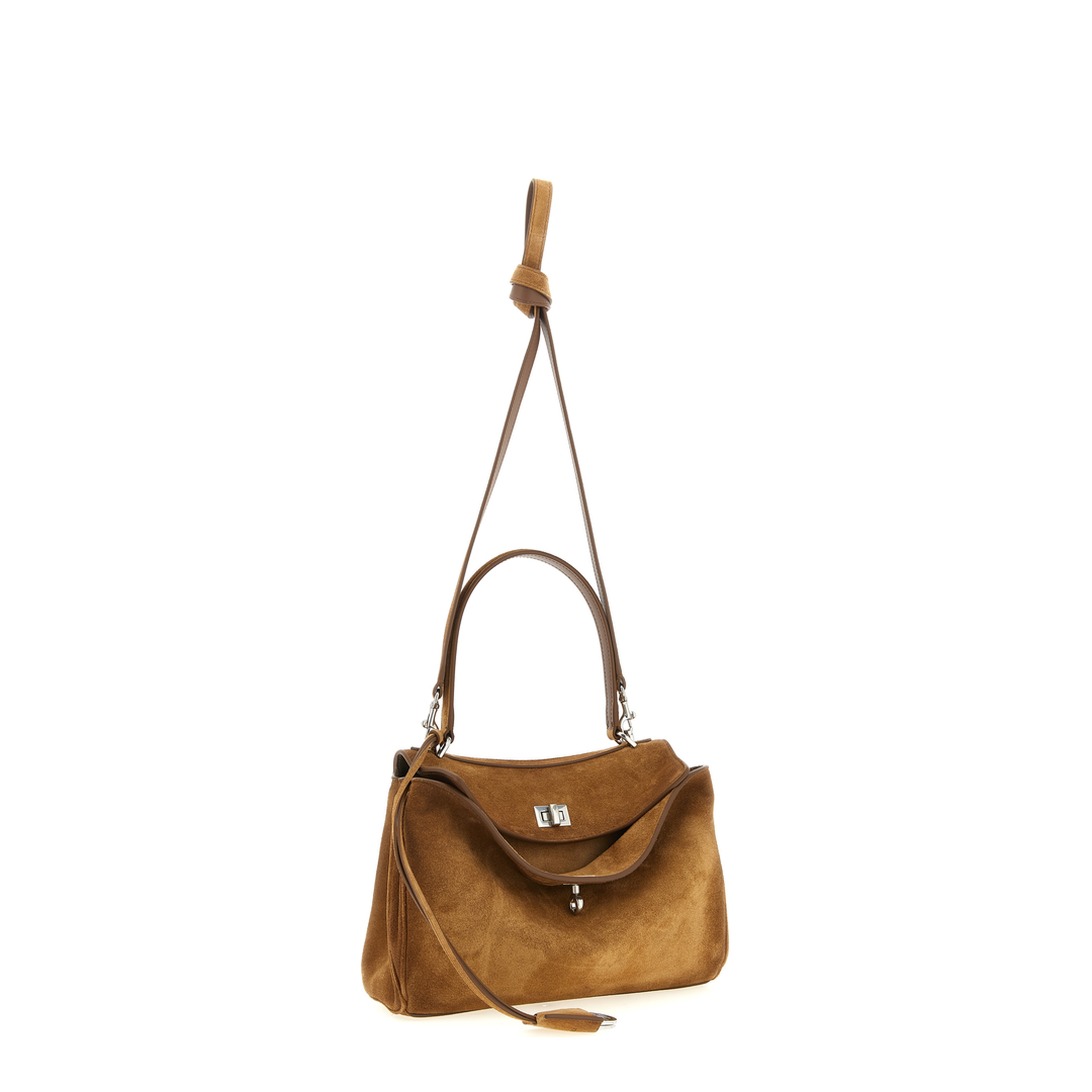 Small Rodeo Handbag in Suede - Image 4