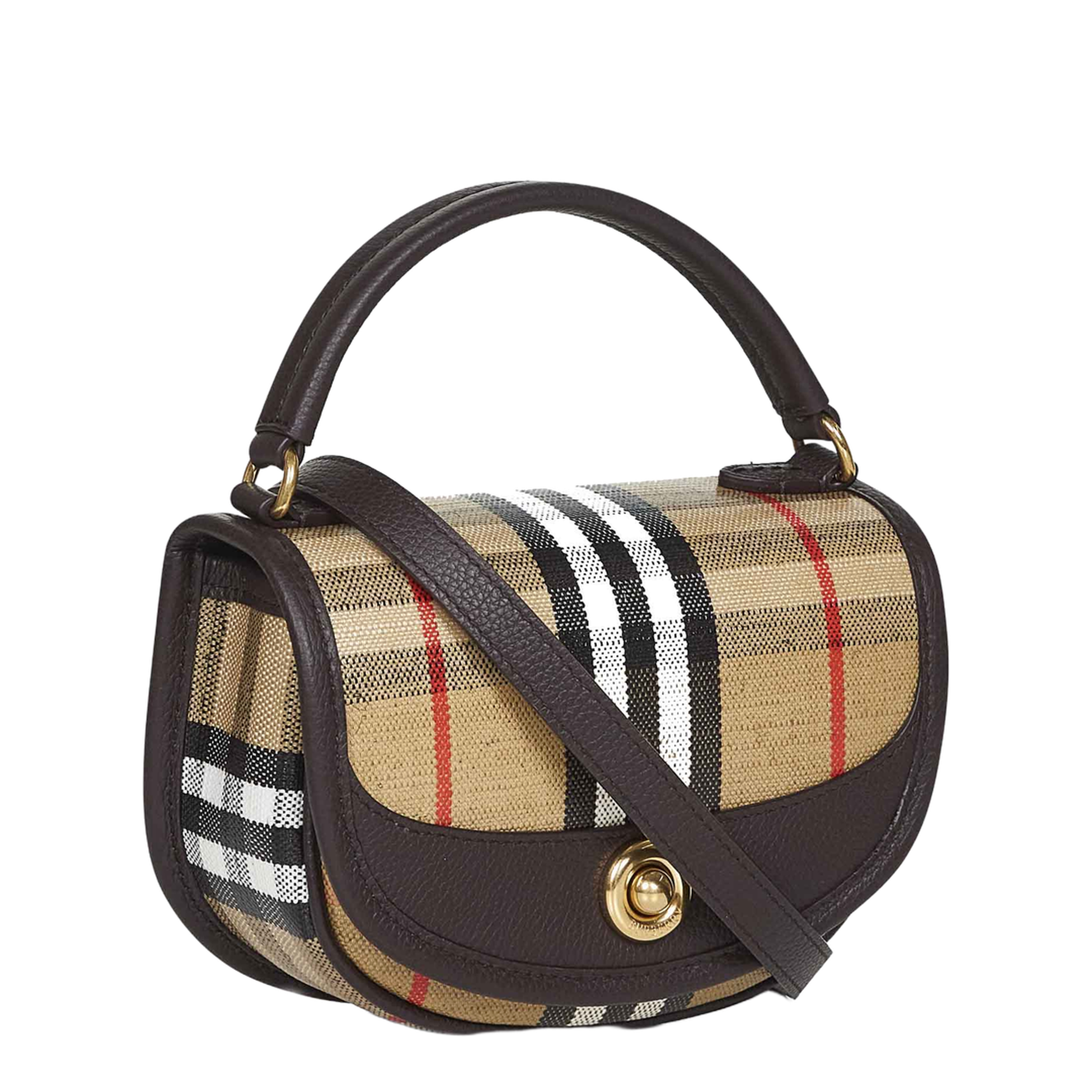 Highlands Mini Leather Crossbody Bags - Brown - Image 2