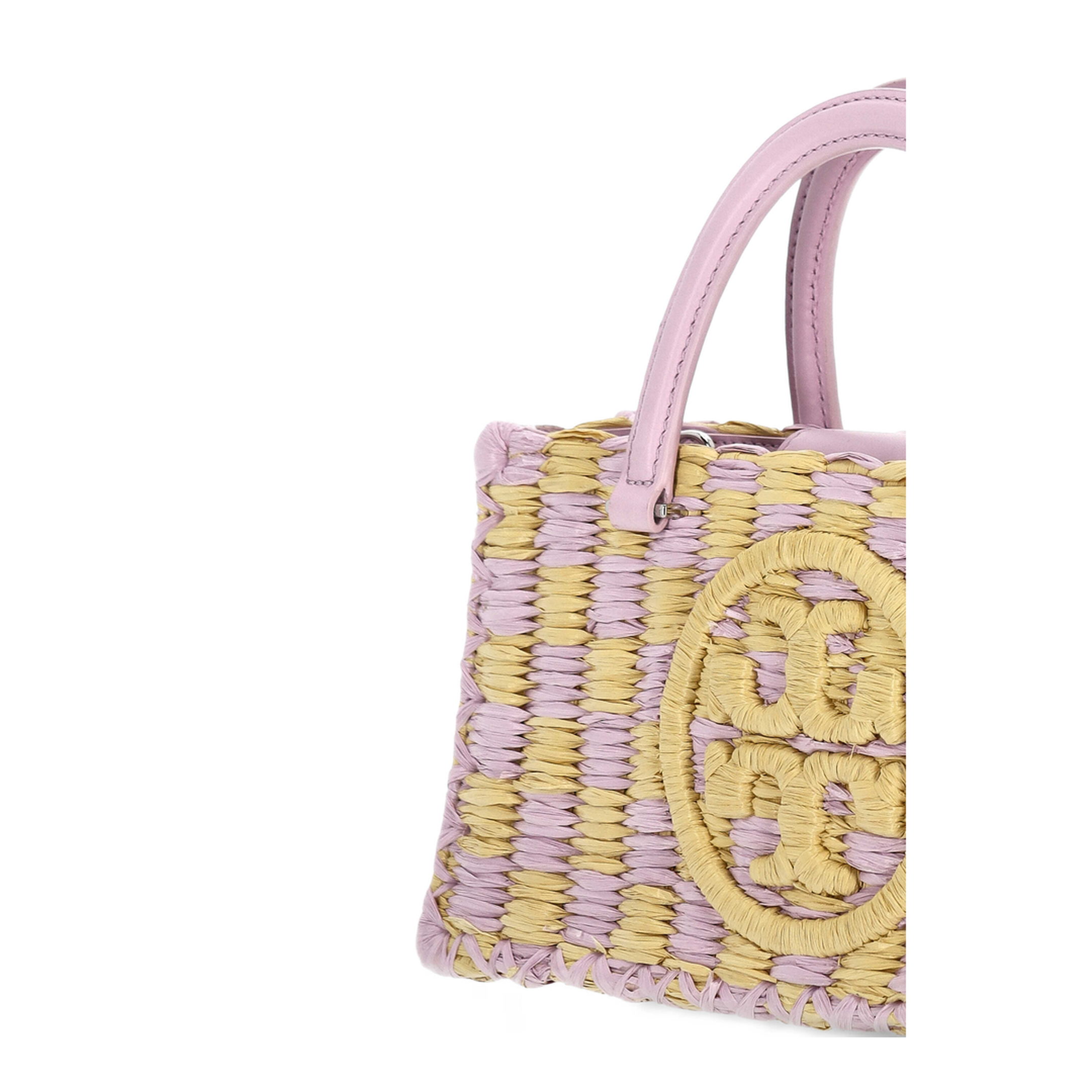 Ella Hand-Woven Raffia Bag - Image 2