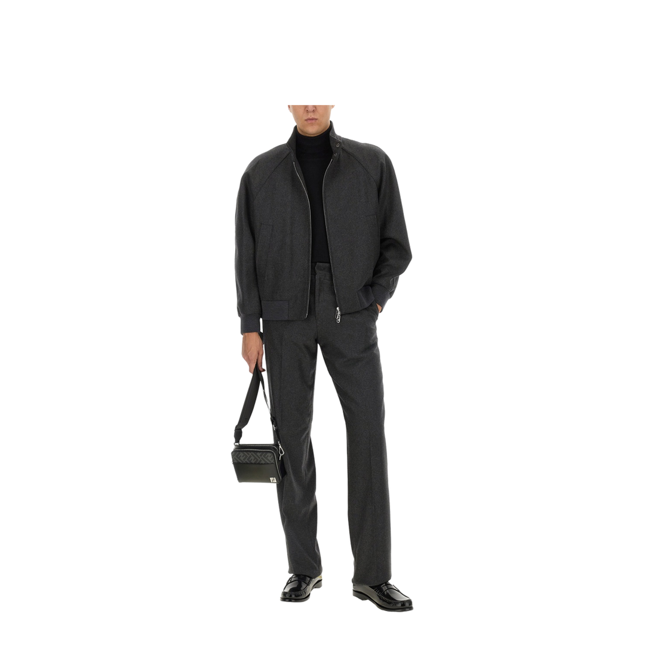 Cashmere Bomber Jacket - Image 2