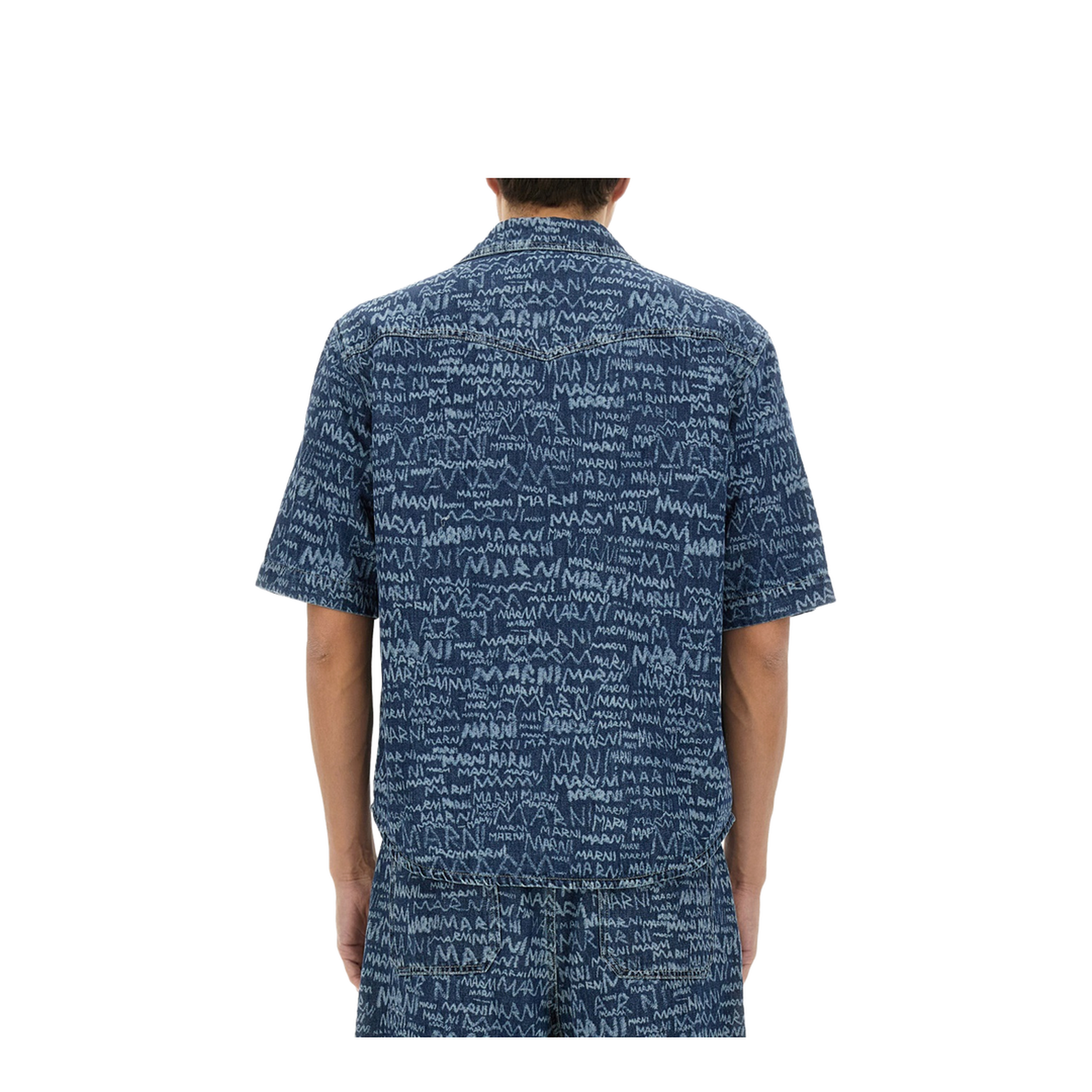 Denim Bowling Shirt - Image 3