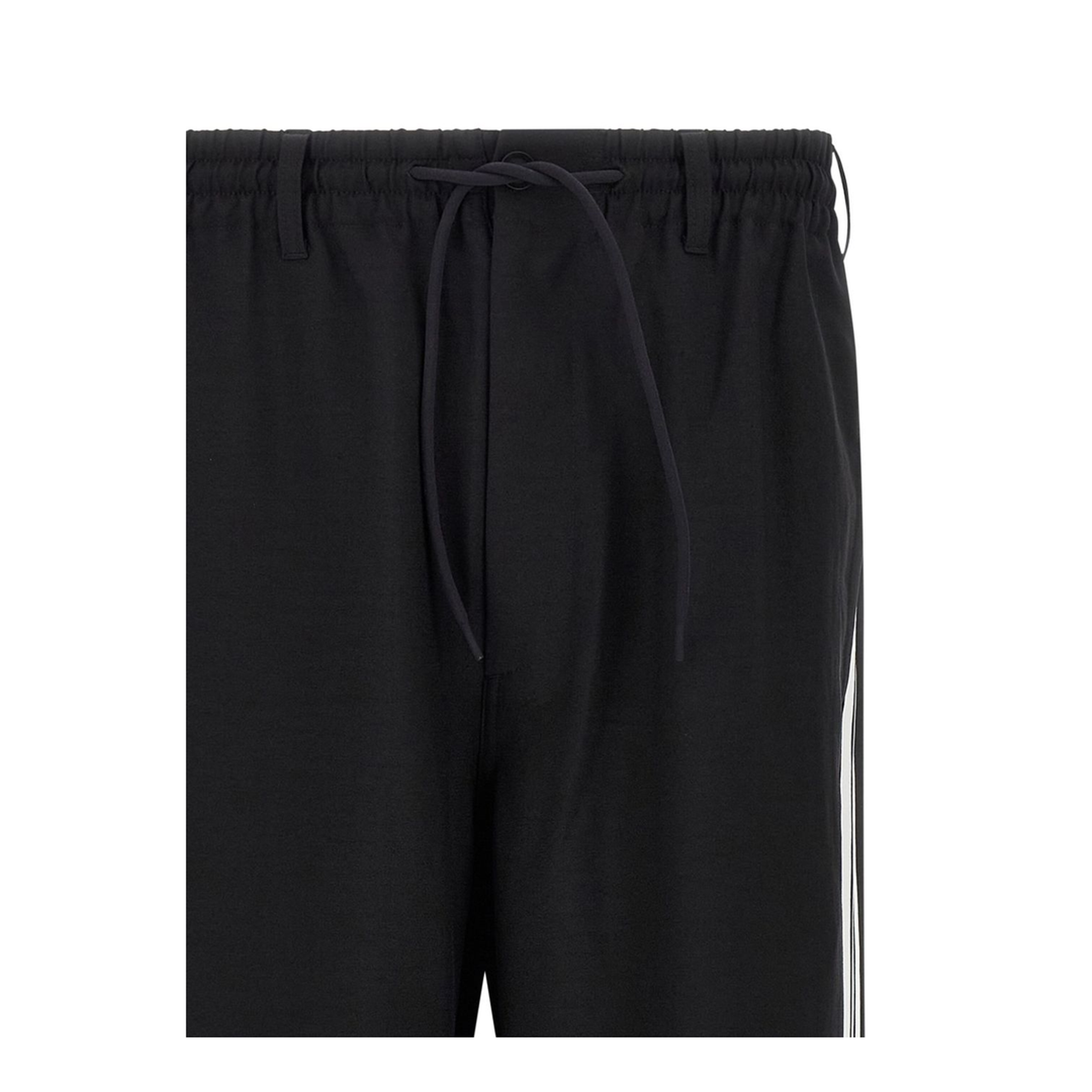 Black Drawstring Fastening Wide Leg Trousers - Image 4