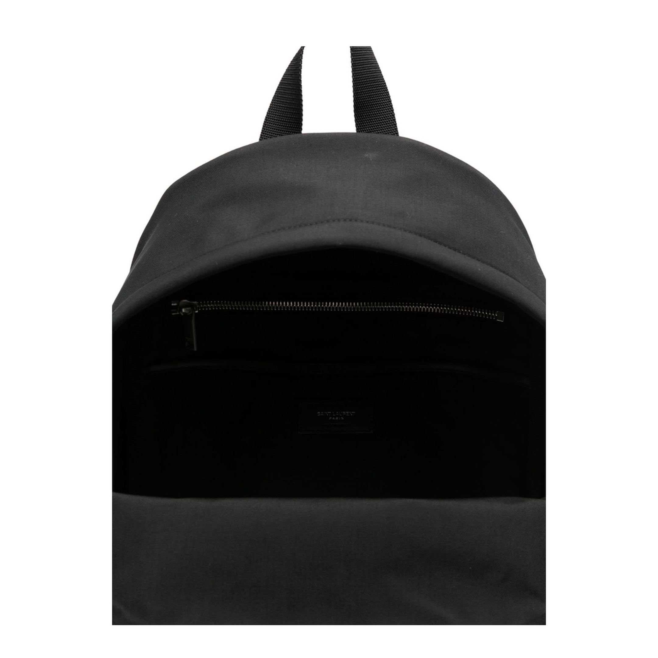 City Canvas, Nylon And Leather Backpack - Black - Image 3