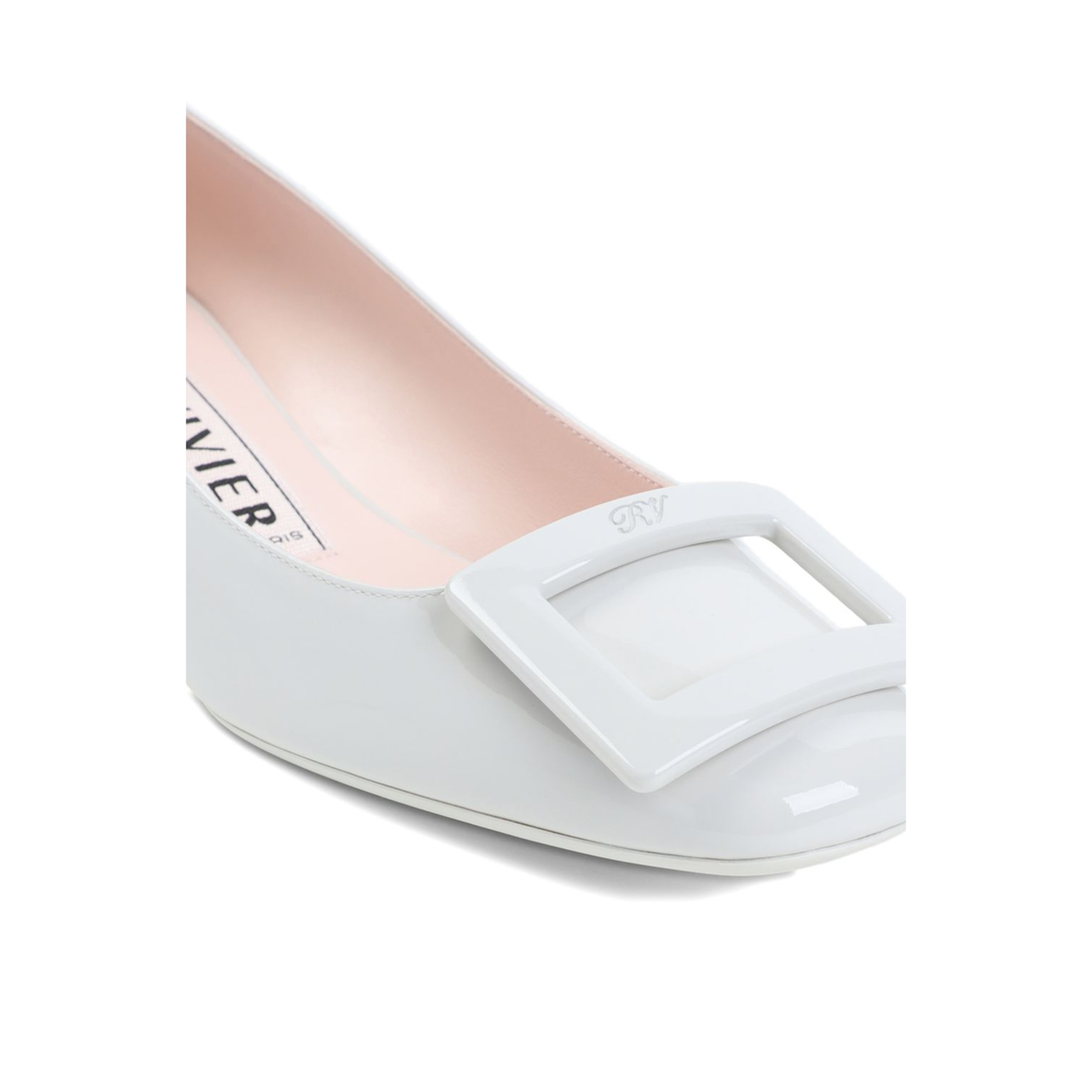 U Look Ballerinas in Patent Leather - Ice Gray - Image 3