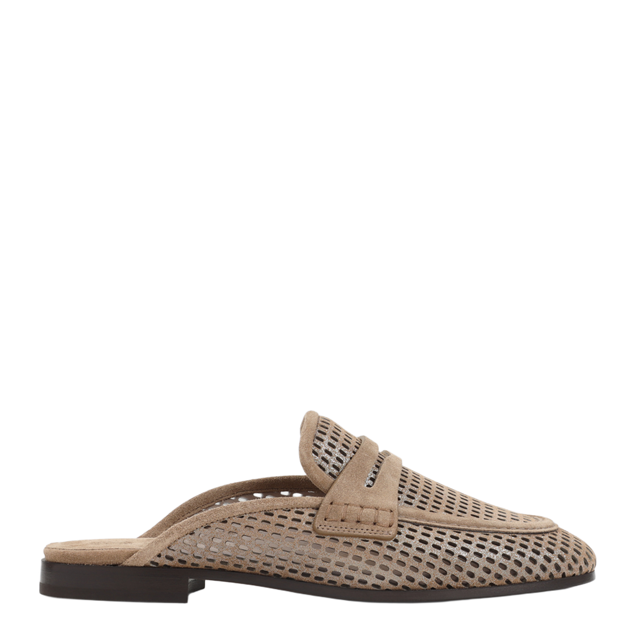 Suede Leather Mules - Image 1