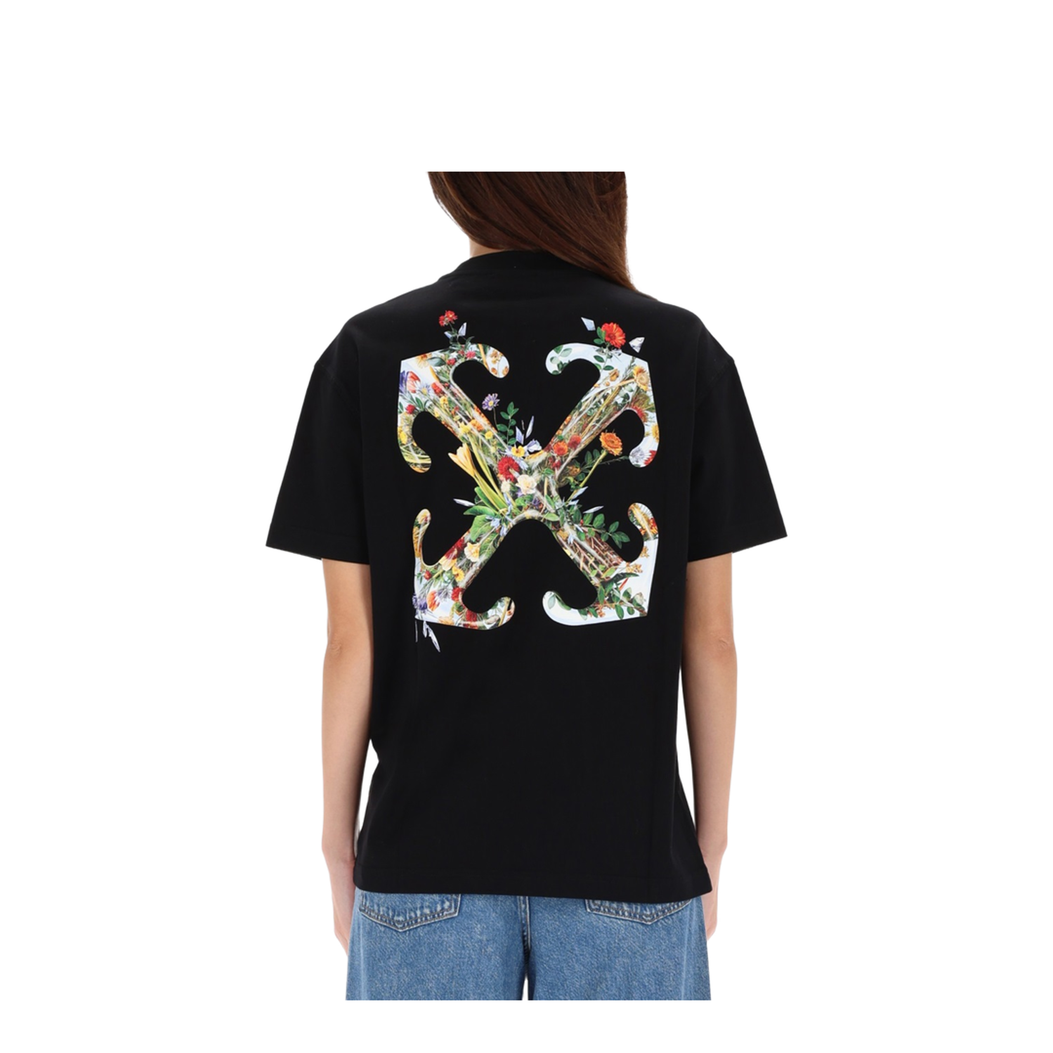Arrow Glass Flower Regular Logo T-Shirt - Image 3