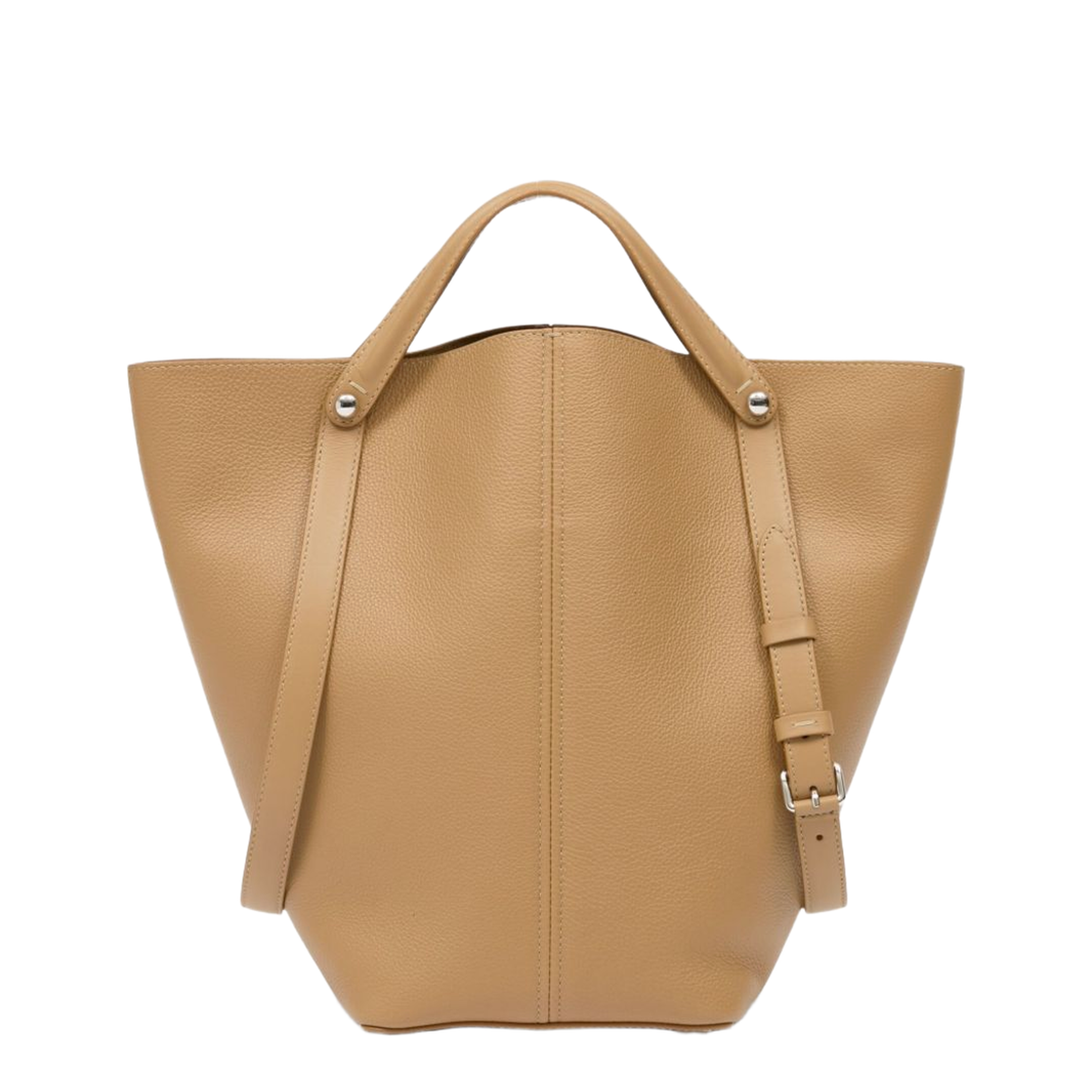 Dress-Age Medium Calfskin Tote - Light Tan - Image 1