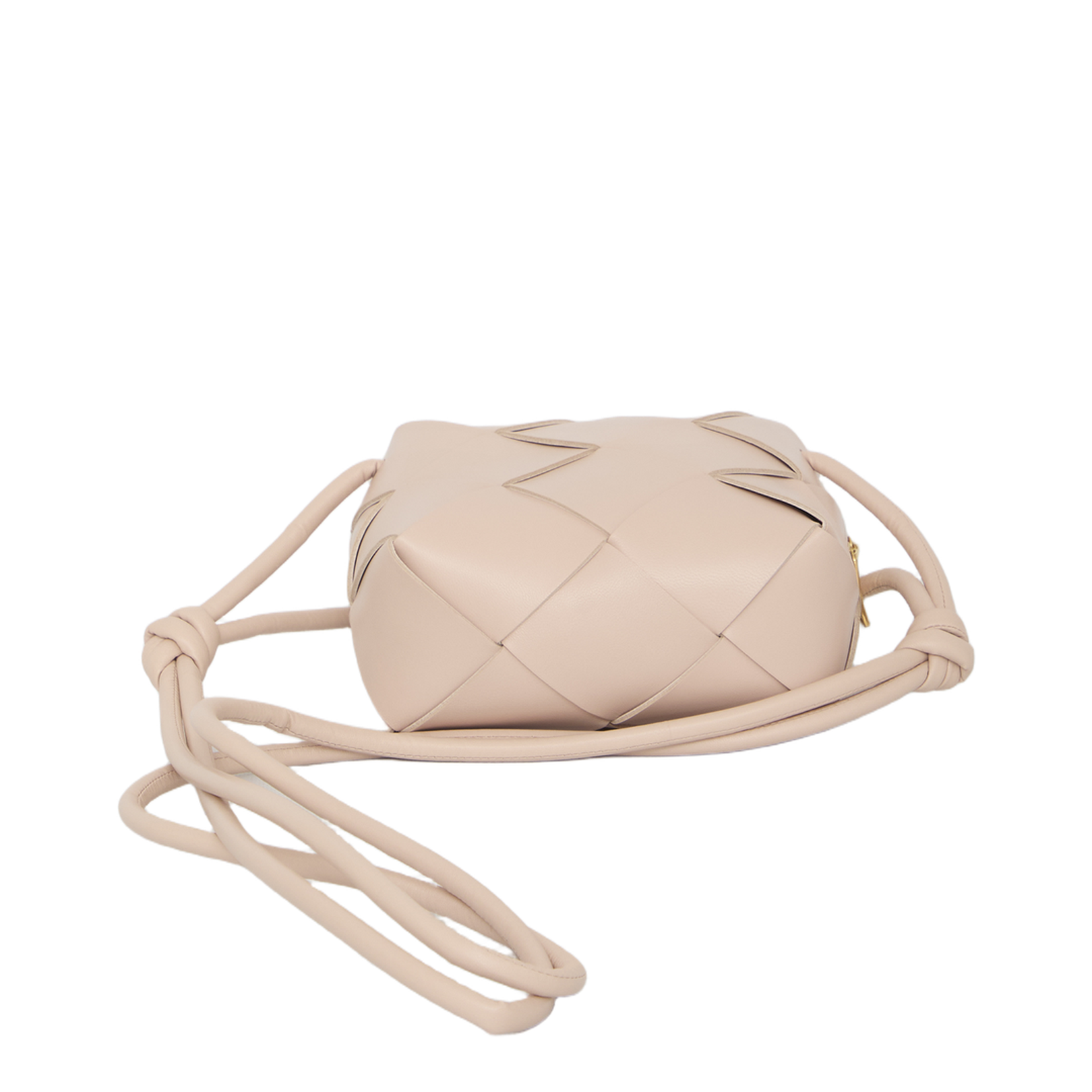 Cassette Mini Leather Shoulder Bags - Pink - Image 2