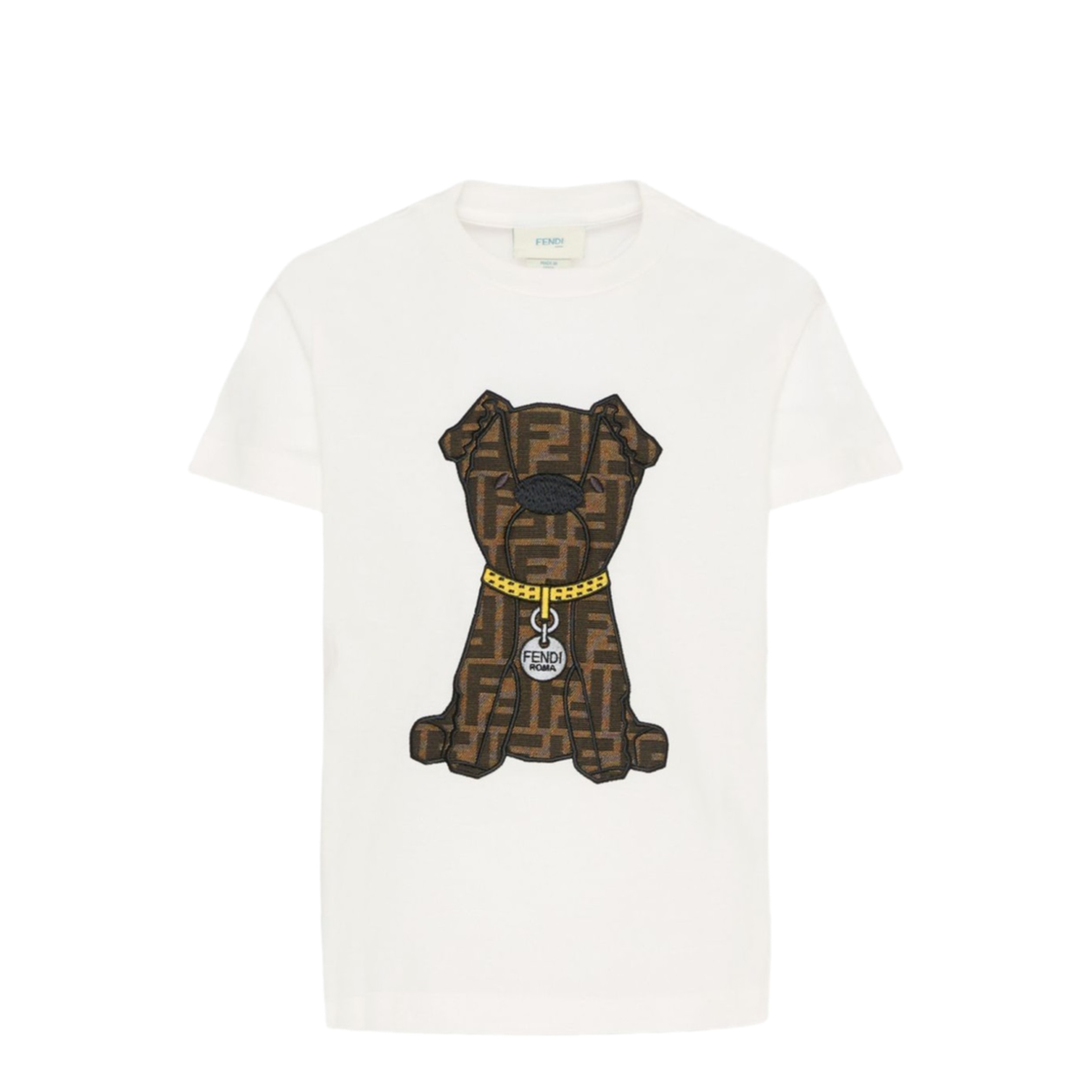 T-Shirt with Dog Logo - Image 1