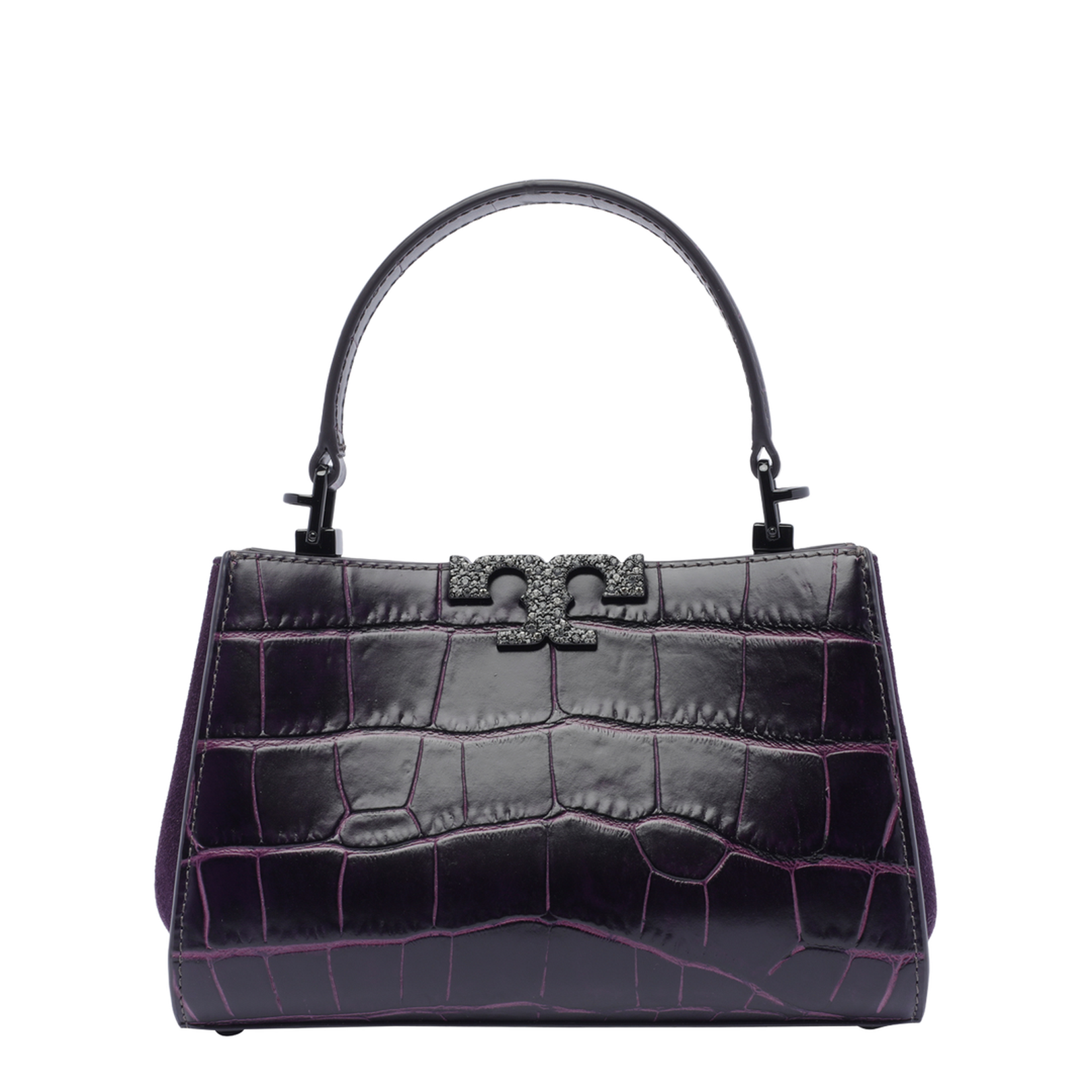 Eleanor Croc Embossed Mini Satchel - Image 1