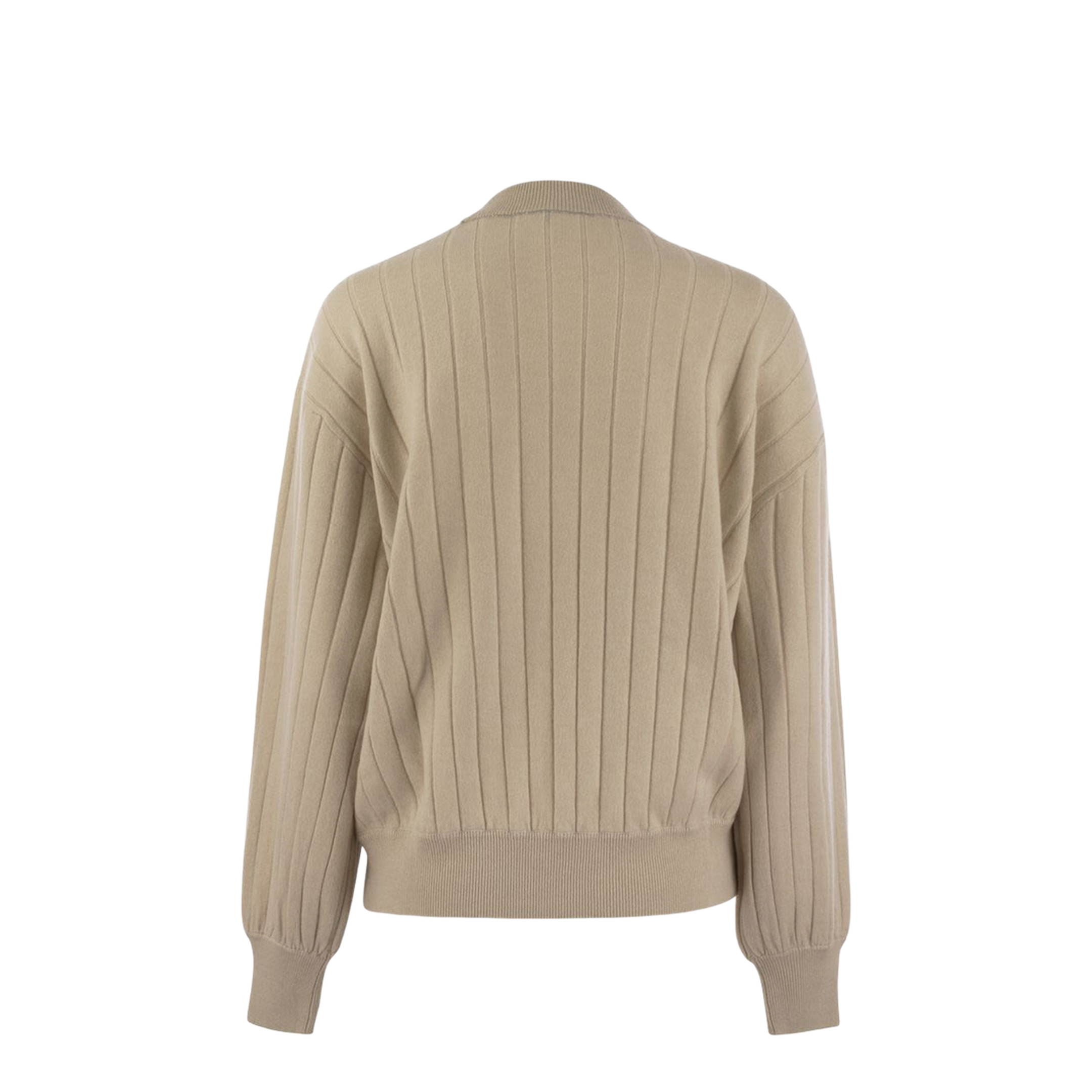 Cashmere V-neck Sweater - Image 2