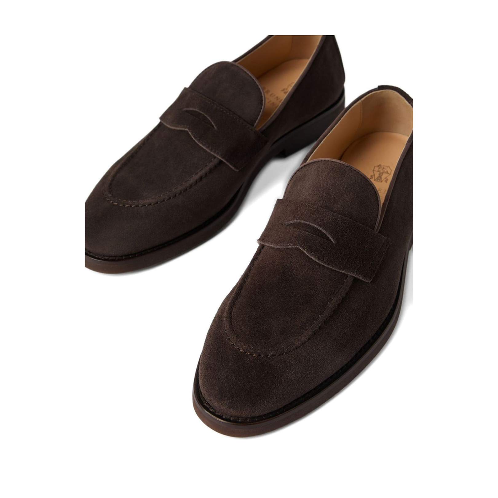 Suede Leather Loafers - Image 4