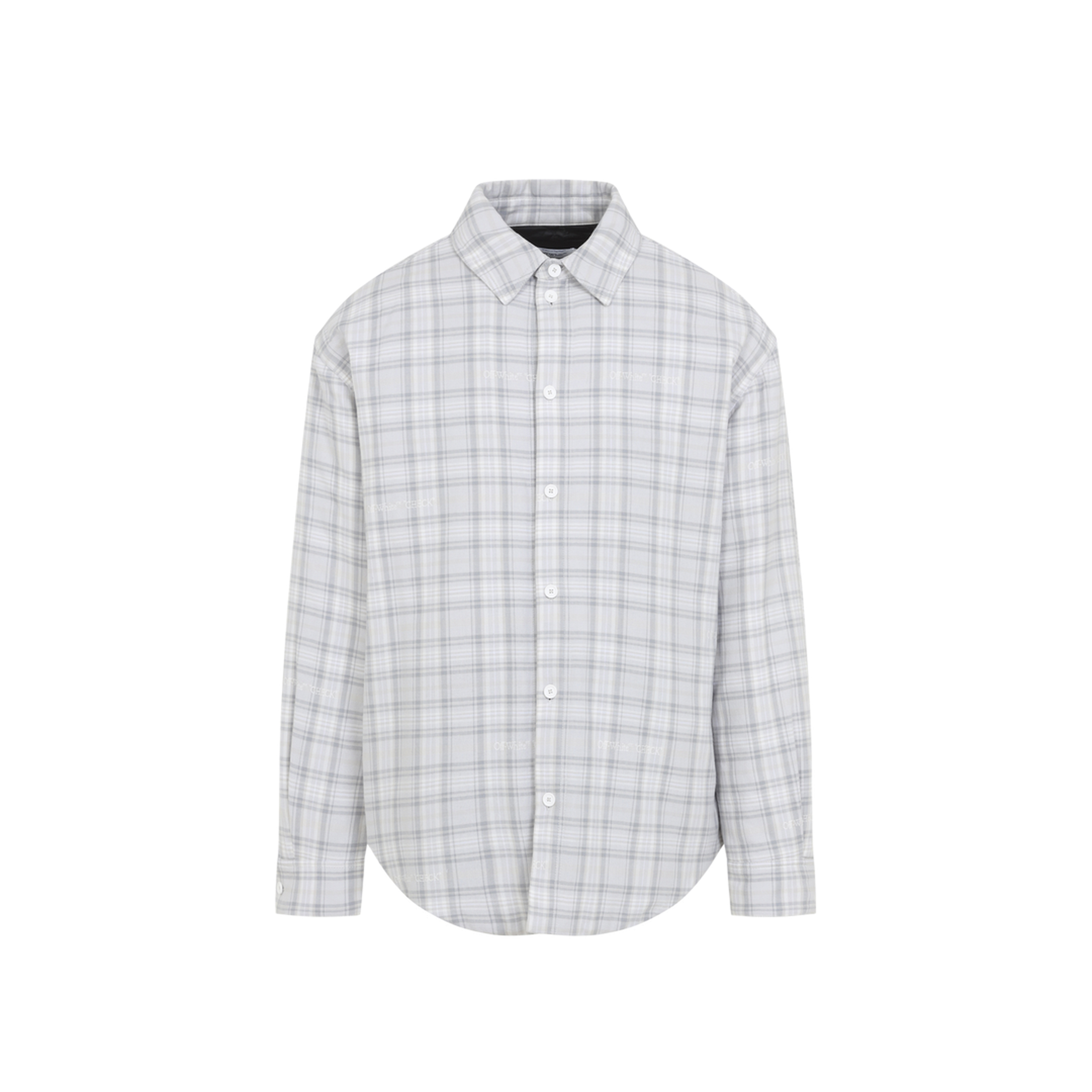 Flannel Wool Overshirt Padded Coat - Image 2