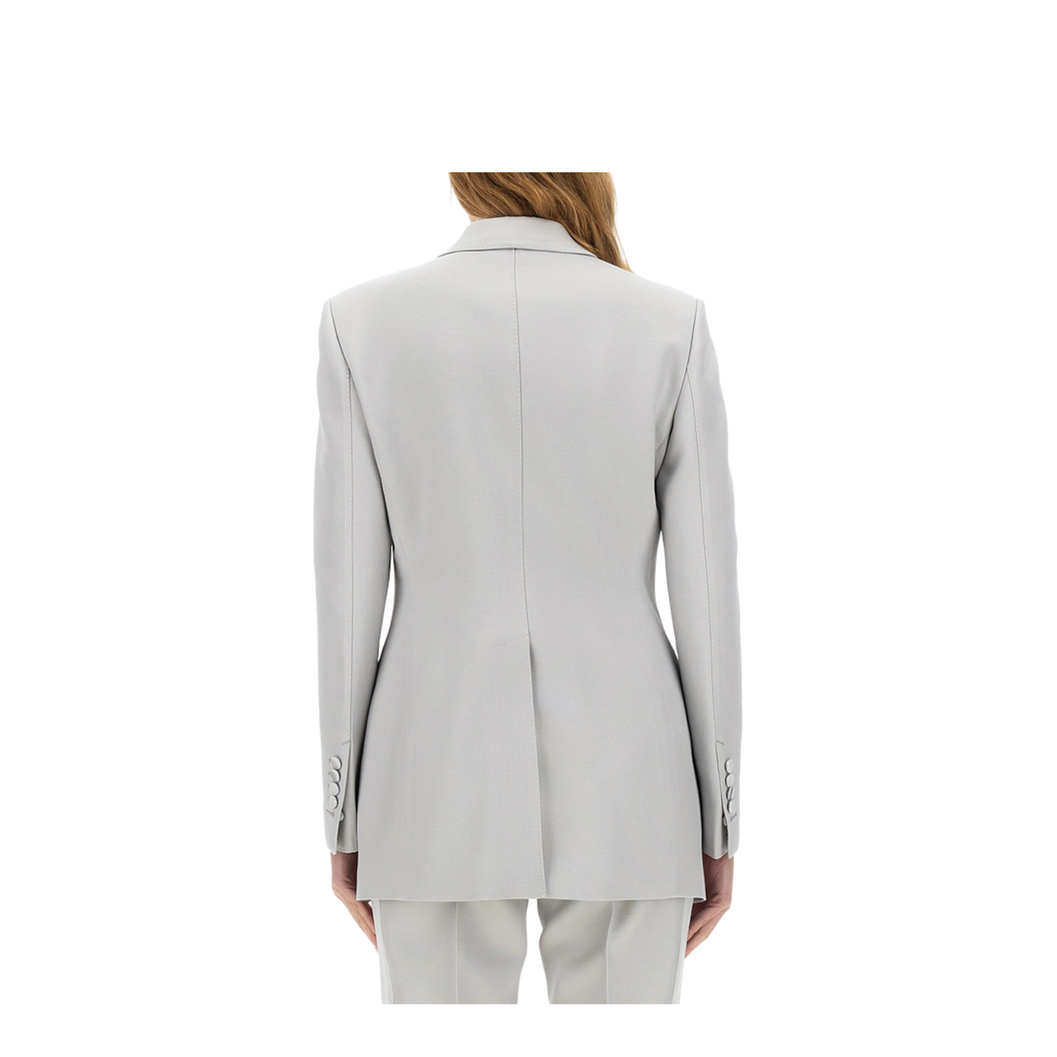 Single-Breasted Tuxedo Jacket - Image 3
