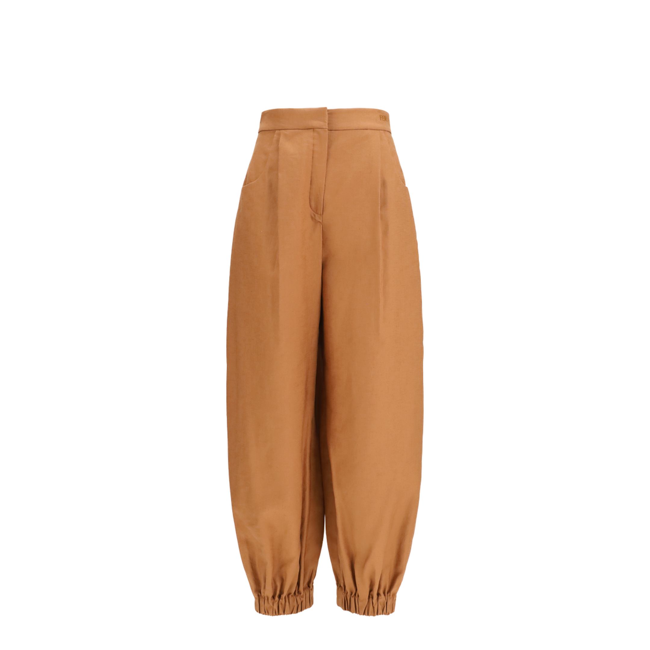Cotton and Linen Balloon Pants - Image 1