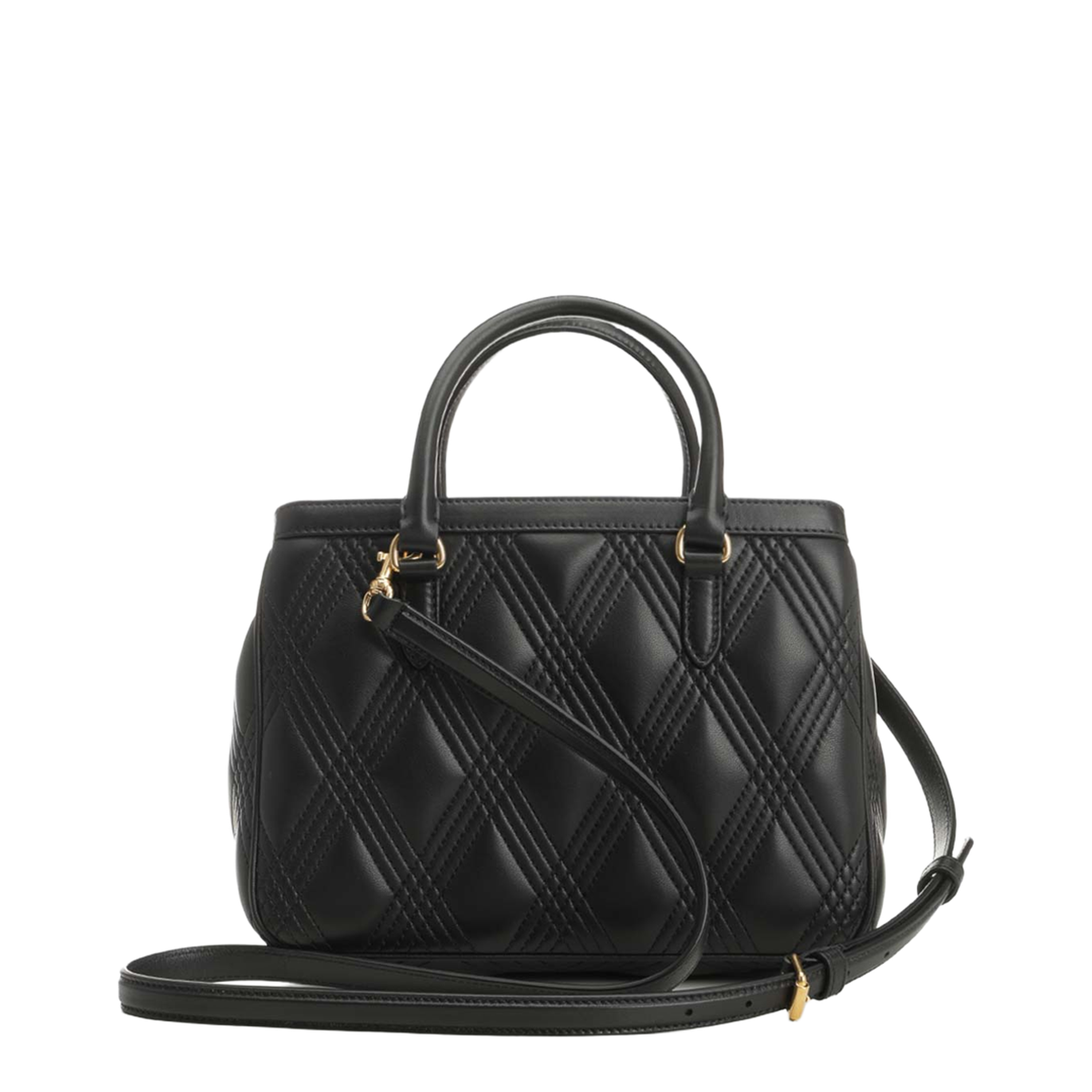 Black Leather Shoulder Bag - Image 3