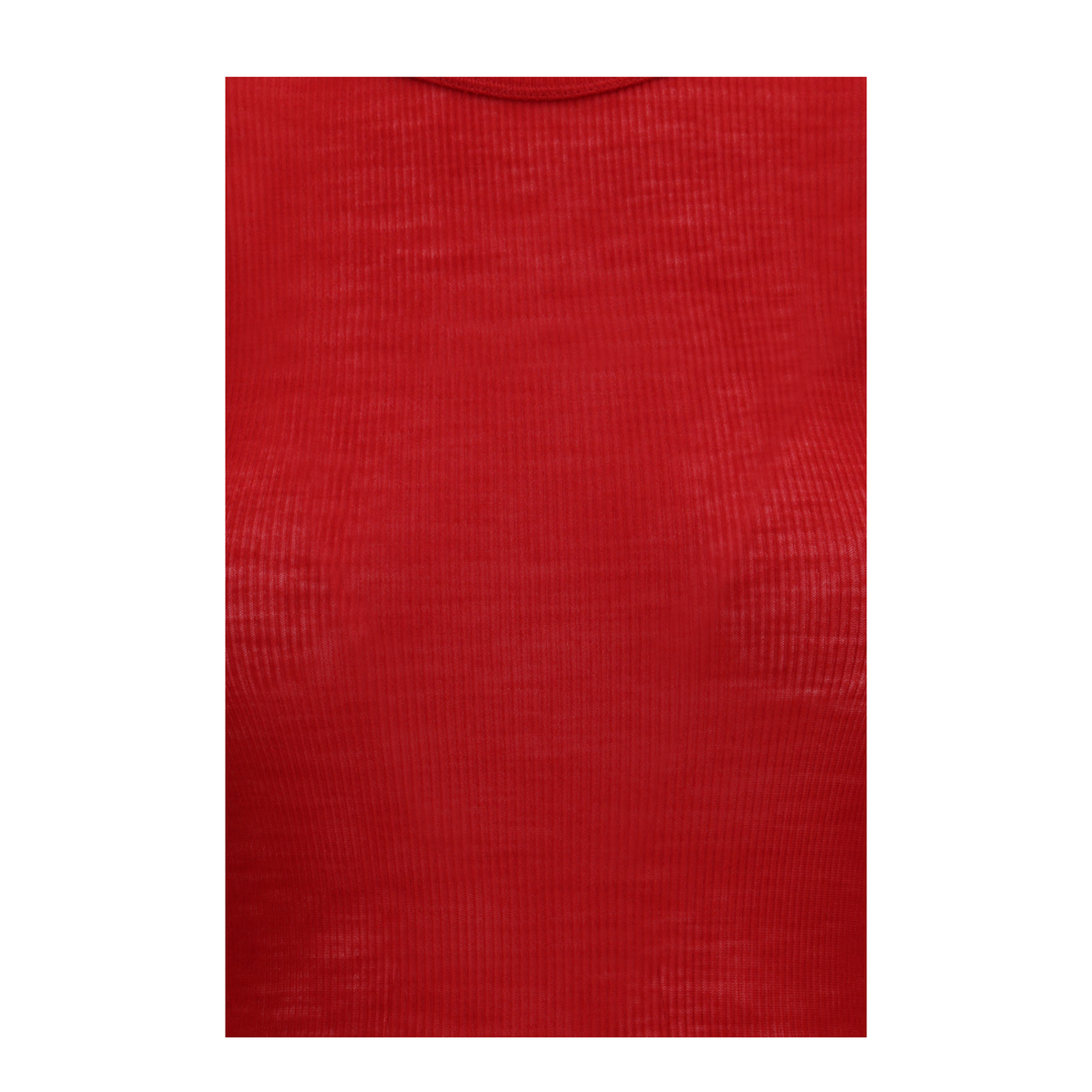Ribbed Knit T-Shirt - Image 3