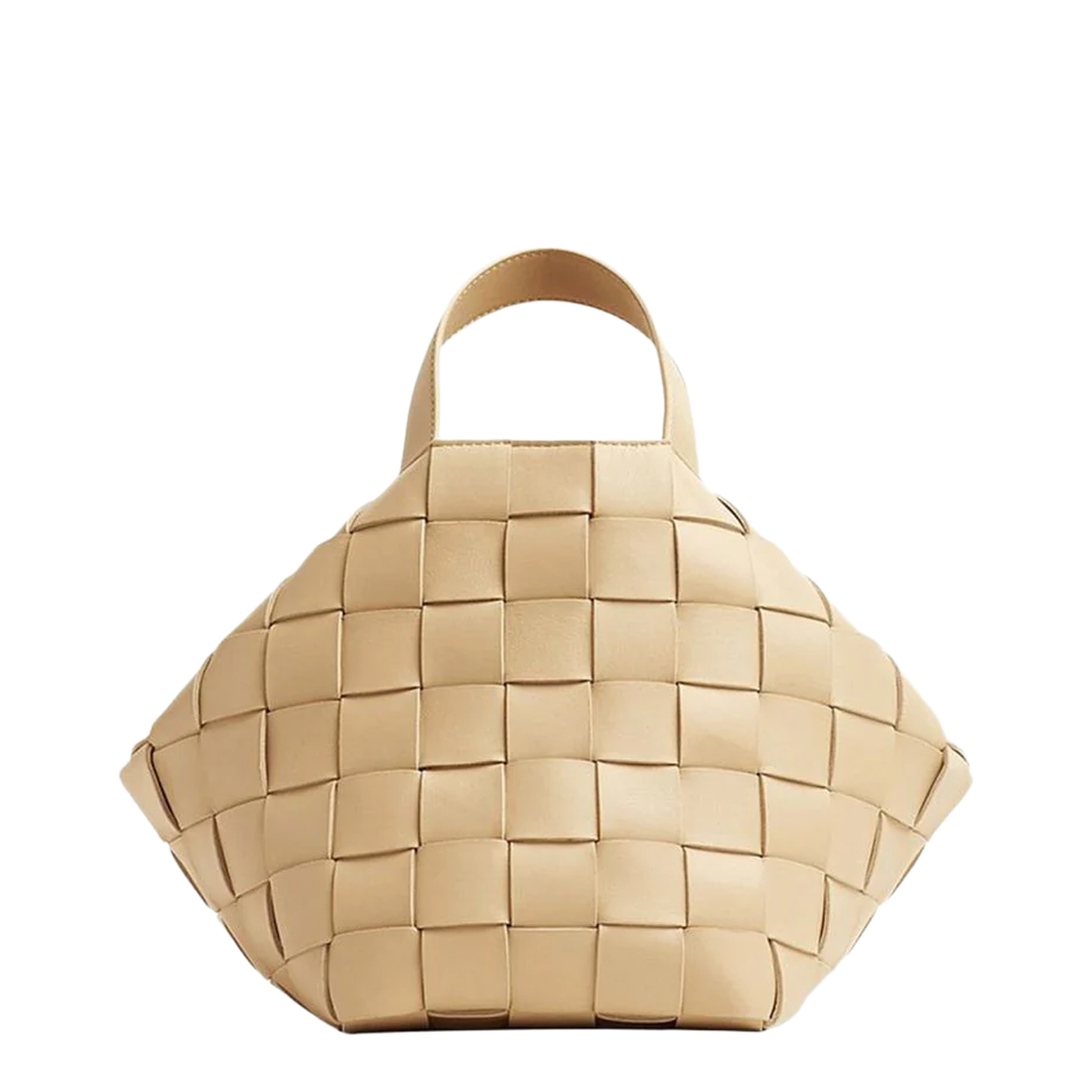 Bowling Cassette Tote Bag Beige - Image 1