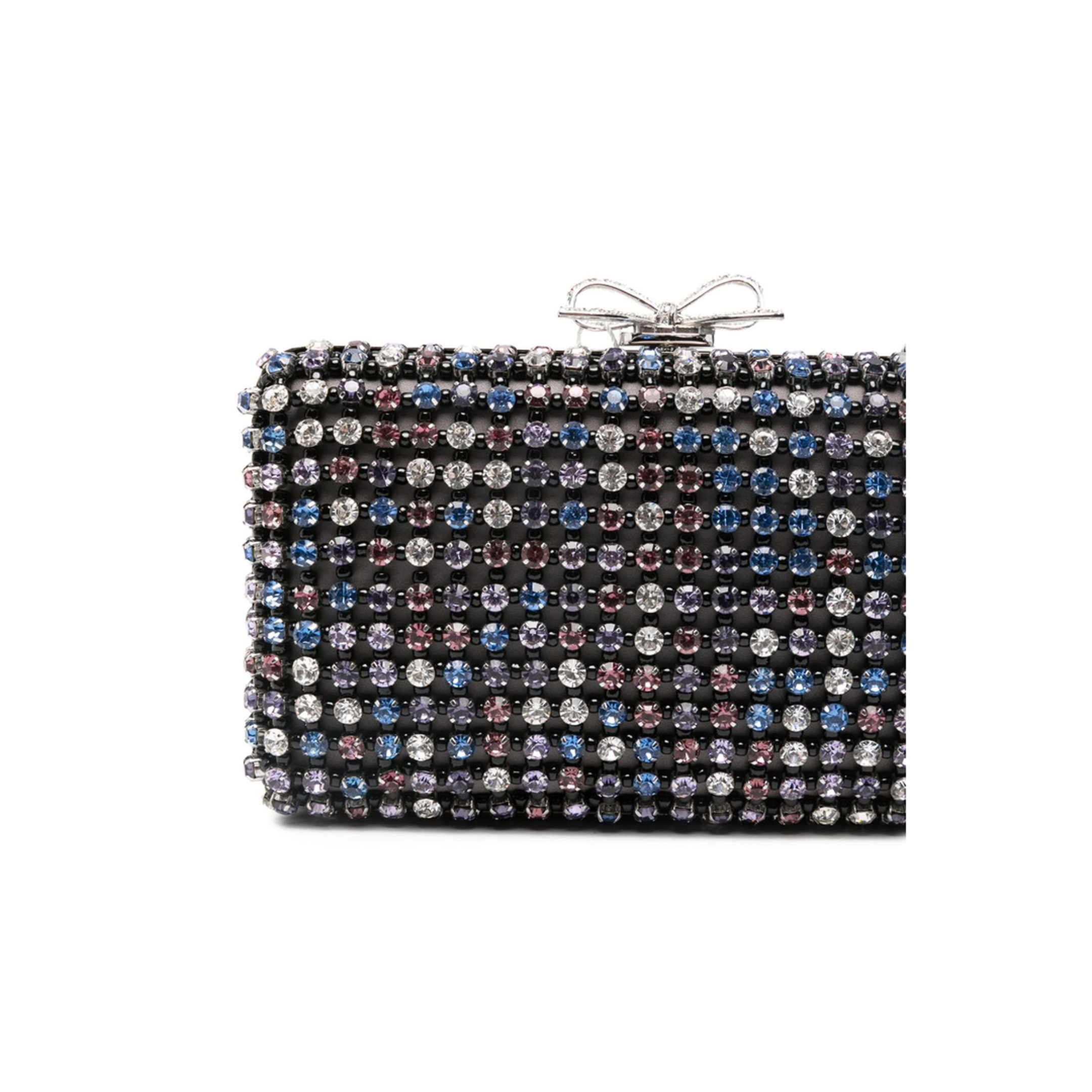 Multi Crystal Chainmail Clutch - Multi - Image 4