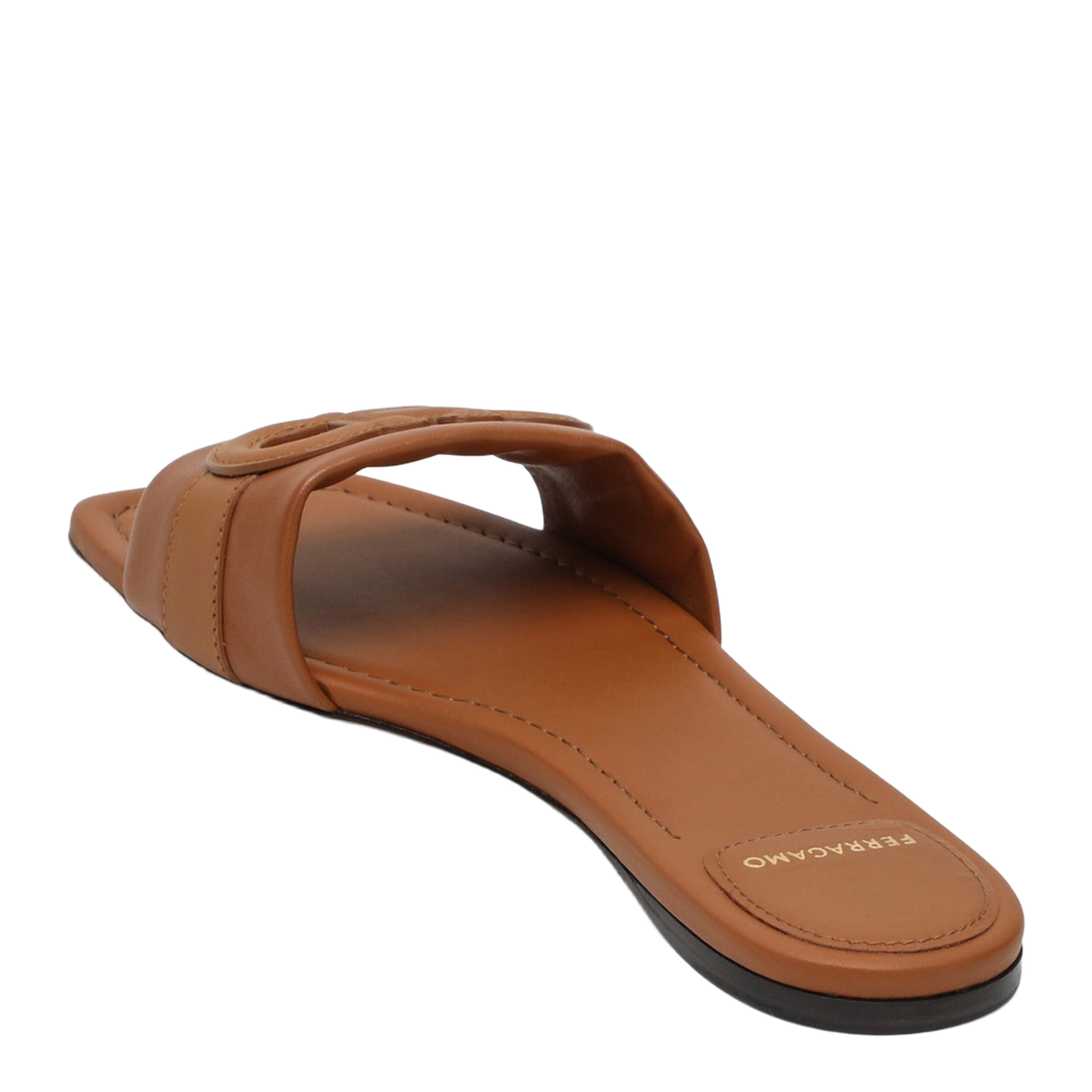 Slide in Cognac Leather - Image 2