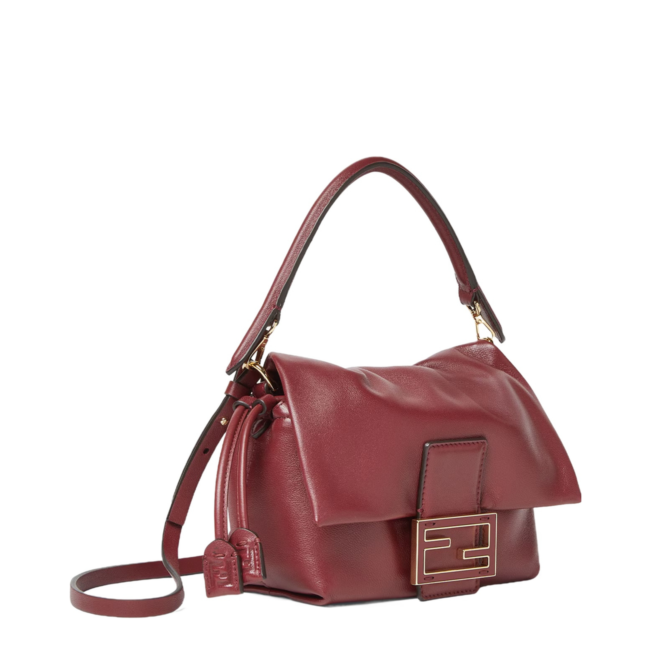 Women's Handbag Leather Red - Image 2