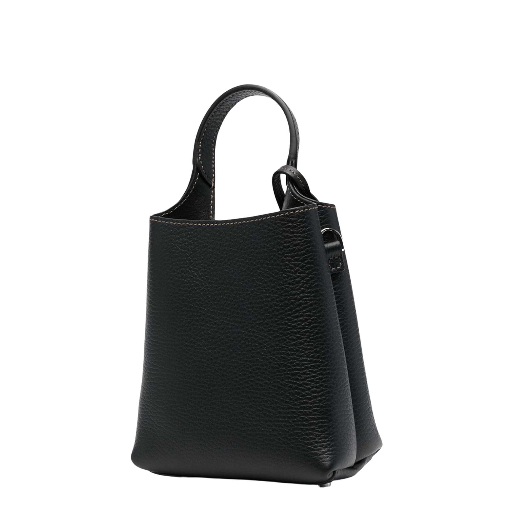 Calfskin Micro Bag - Black - Image 2