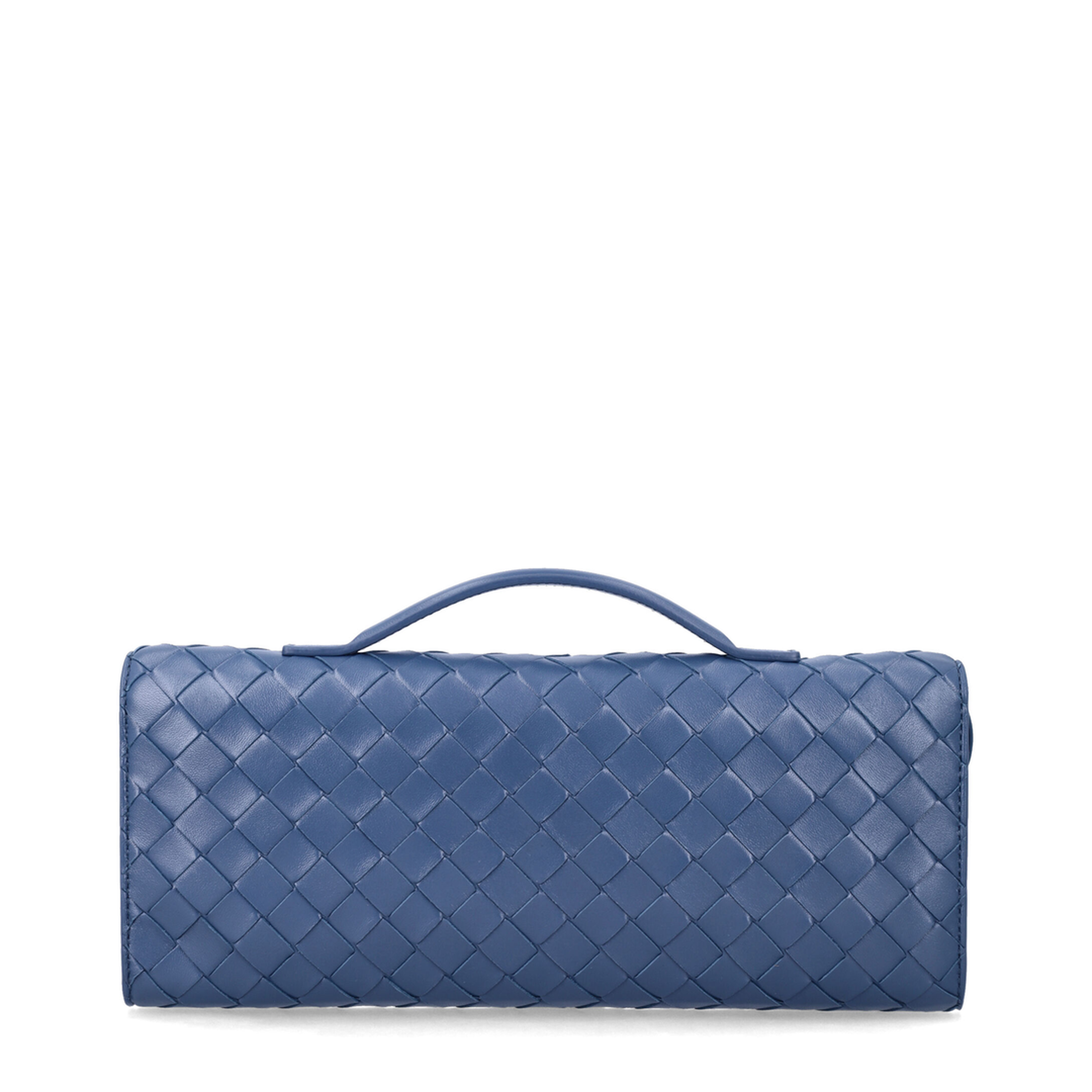 Andiamo Lambskin Clutch - Blue Venezia - Image 3