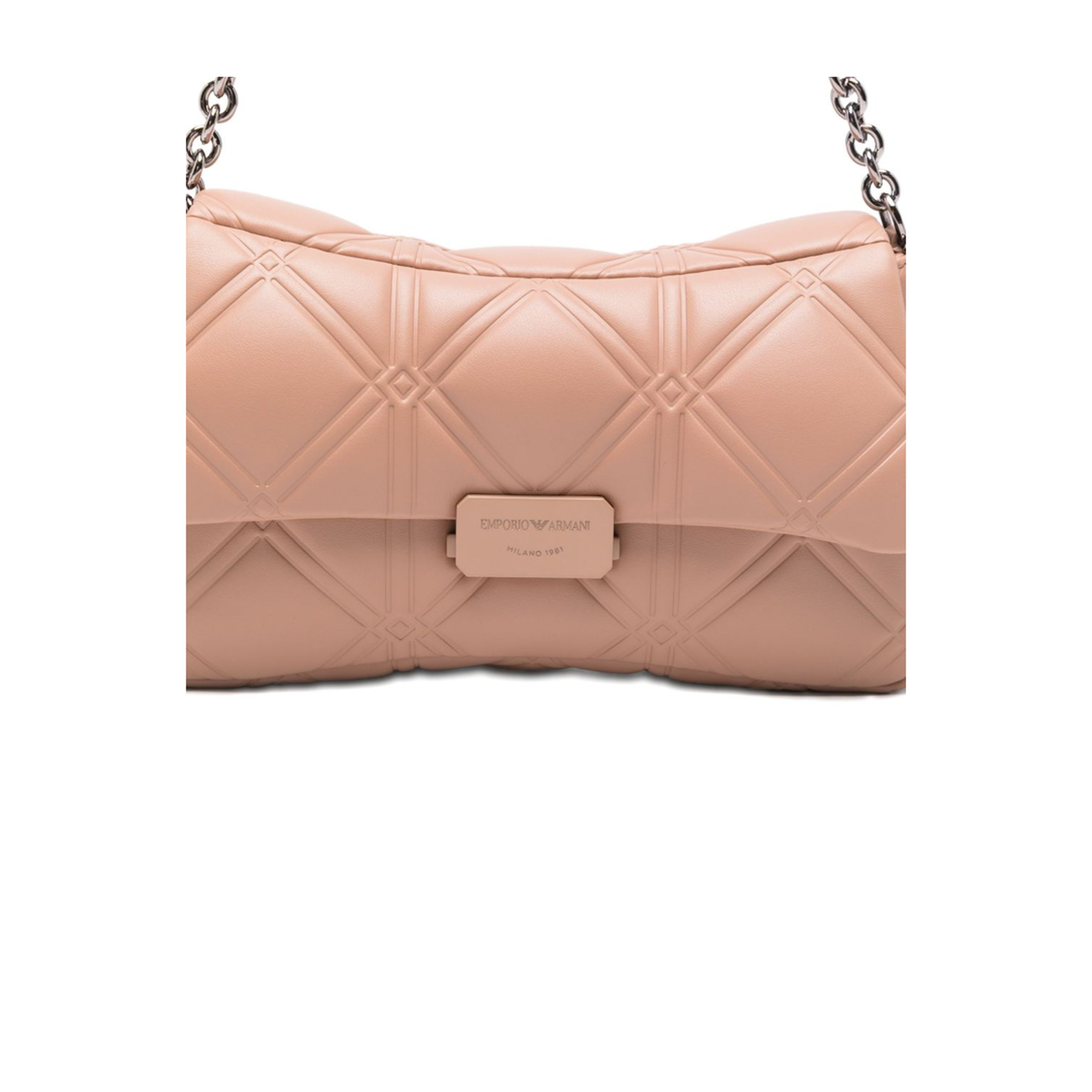 Medium Polyester Shoulder Bag - Beige - Image 3