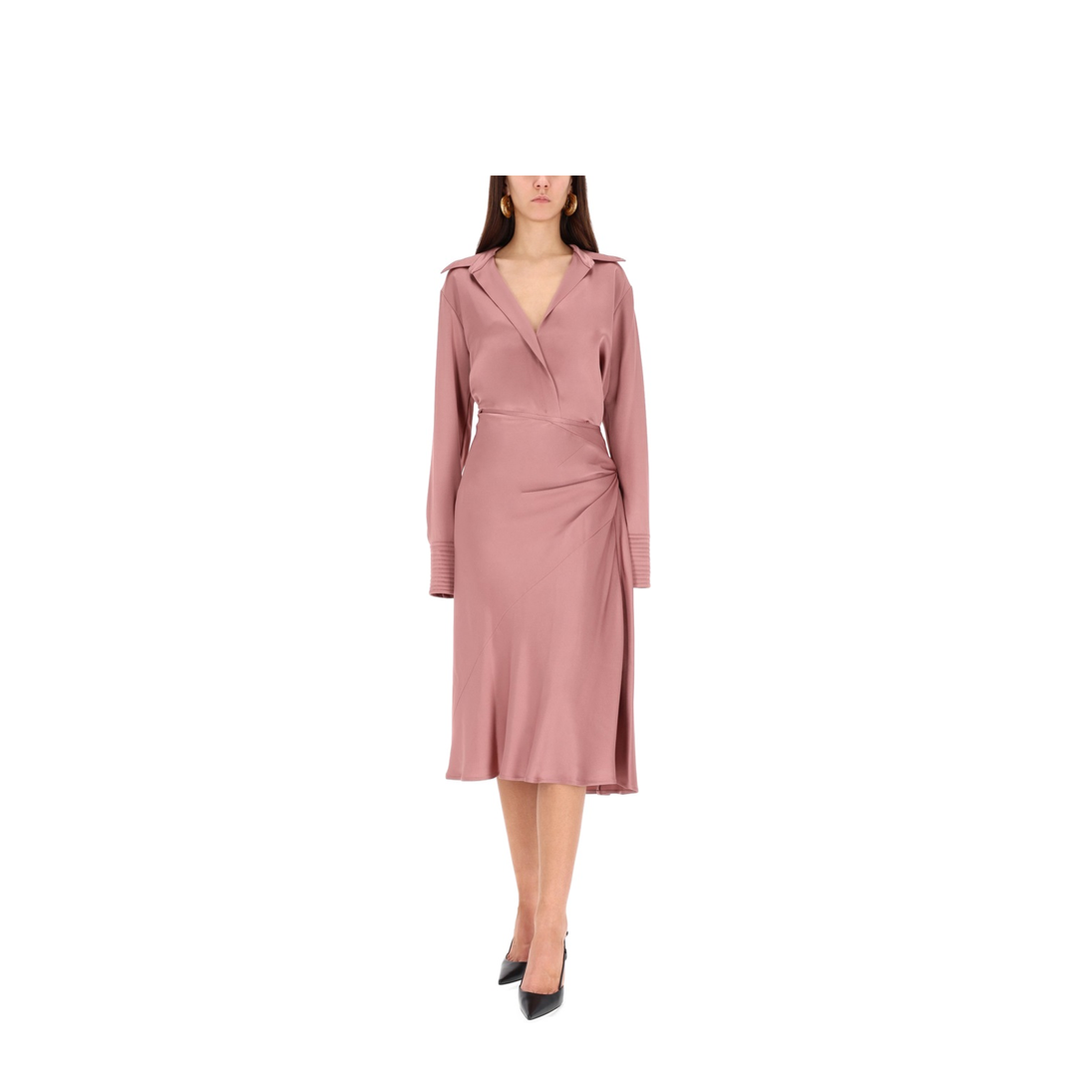 Draped Midi Skirt - Image 2