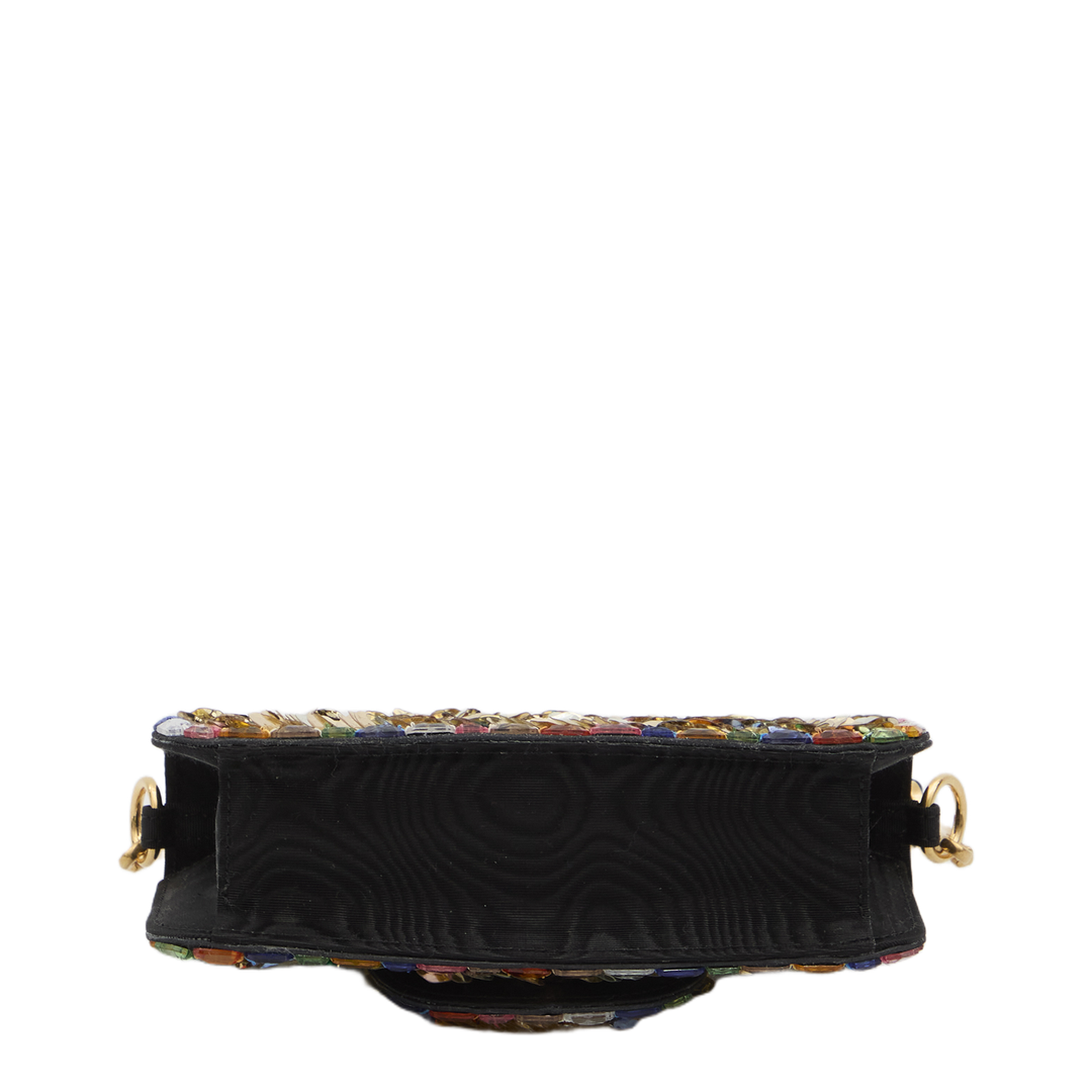 Locò Small Sequin-Embellished Shoulder Bag - Black - Image 3