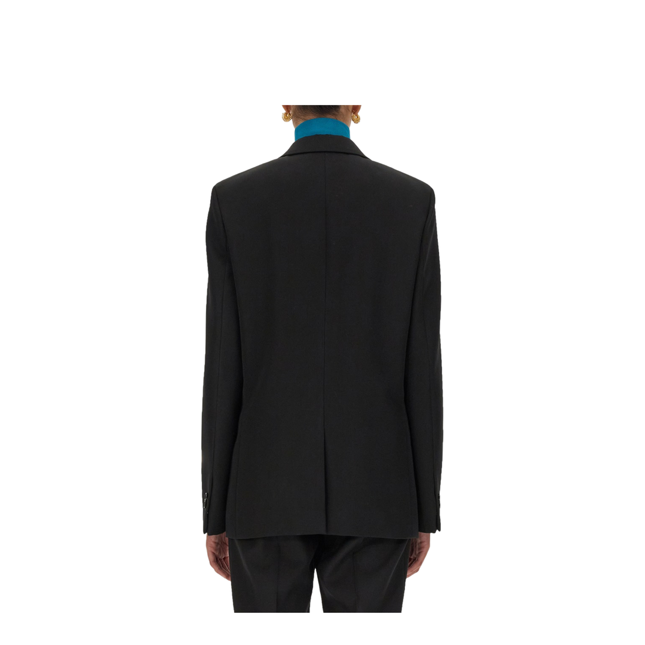 Single-Breasted Wool Jacket - Image 3