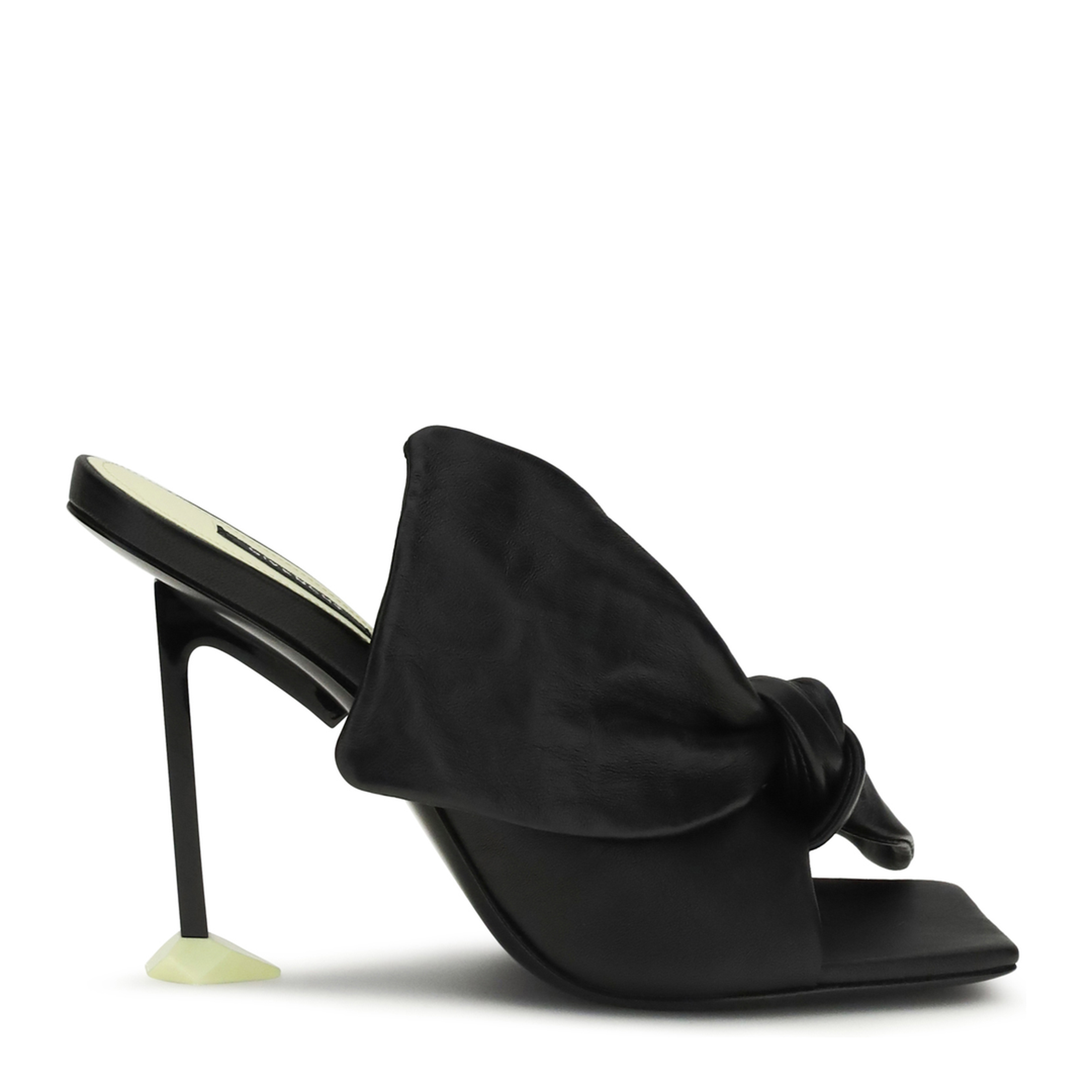 Boudoir Heeled Mules - Image 1