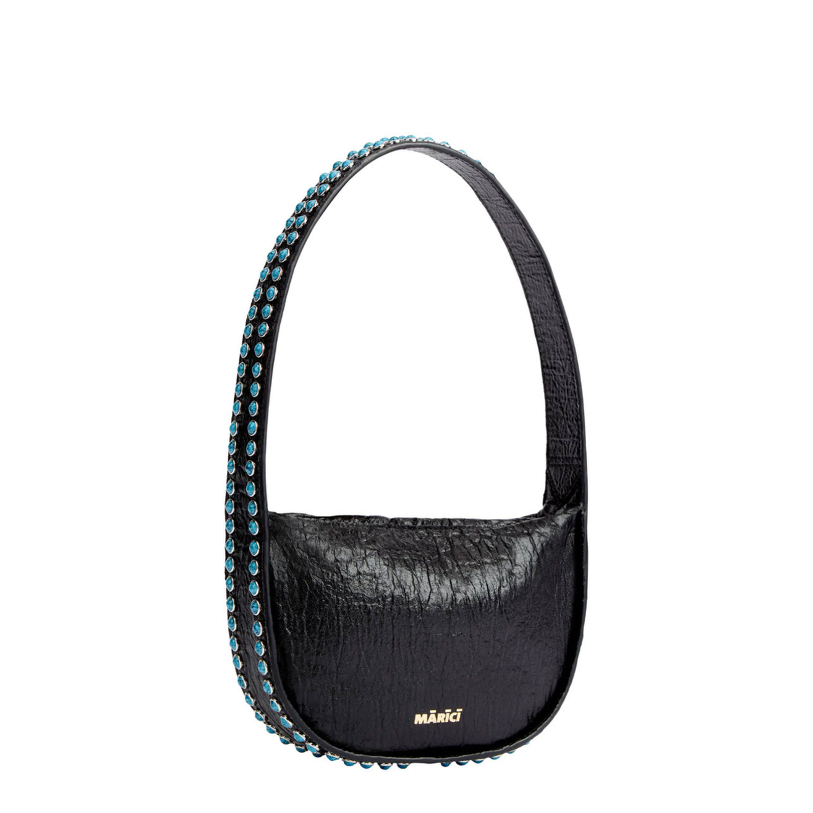 Chelsea Stud Structured Shoulder Bag - Classic Black - Image 1