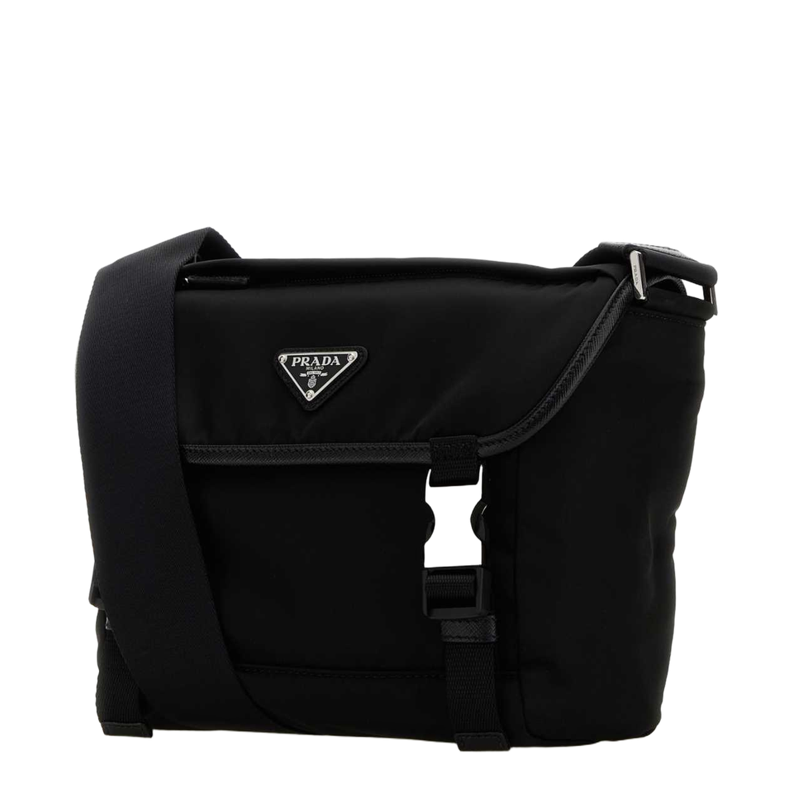 Logo Plaque Foldover Top Shoulder Bag - Image 2