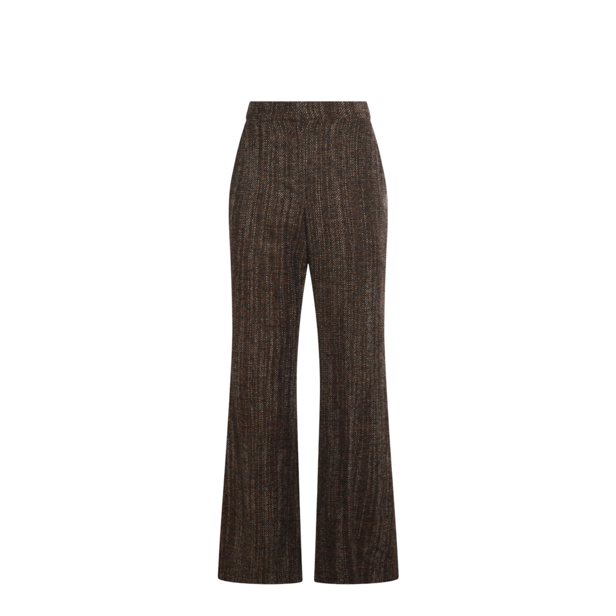 Rust Wool and Alpaca Trousers - Image 2