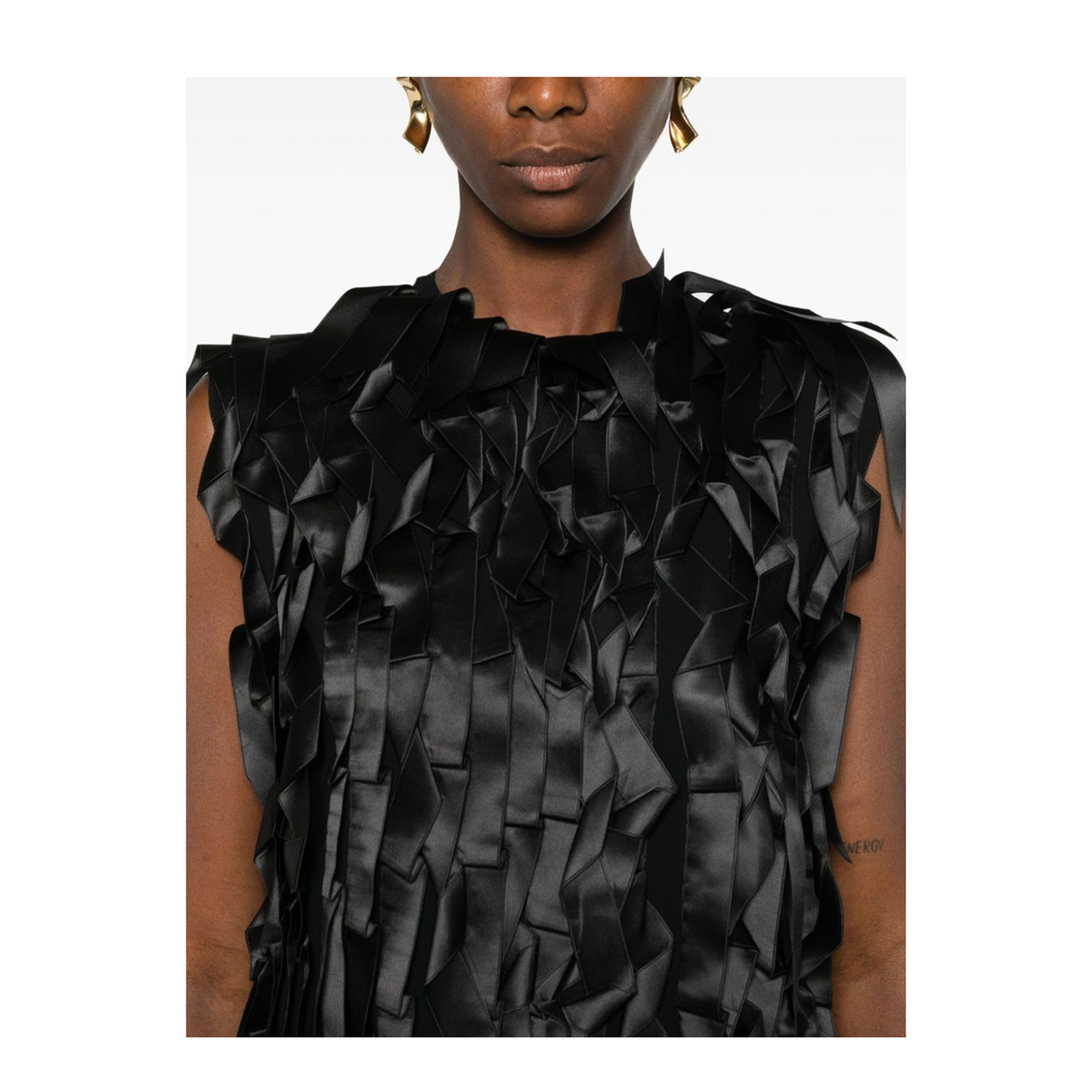 Midi Dress with Bows - Image 3
