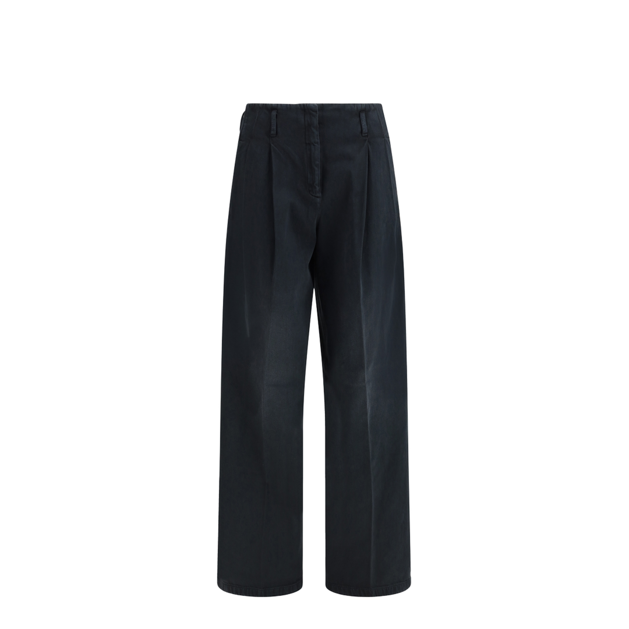 Cotton Denim Pants - Image 1