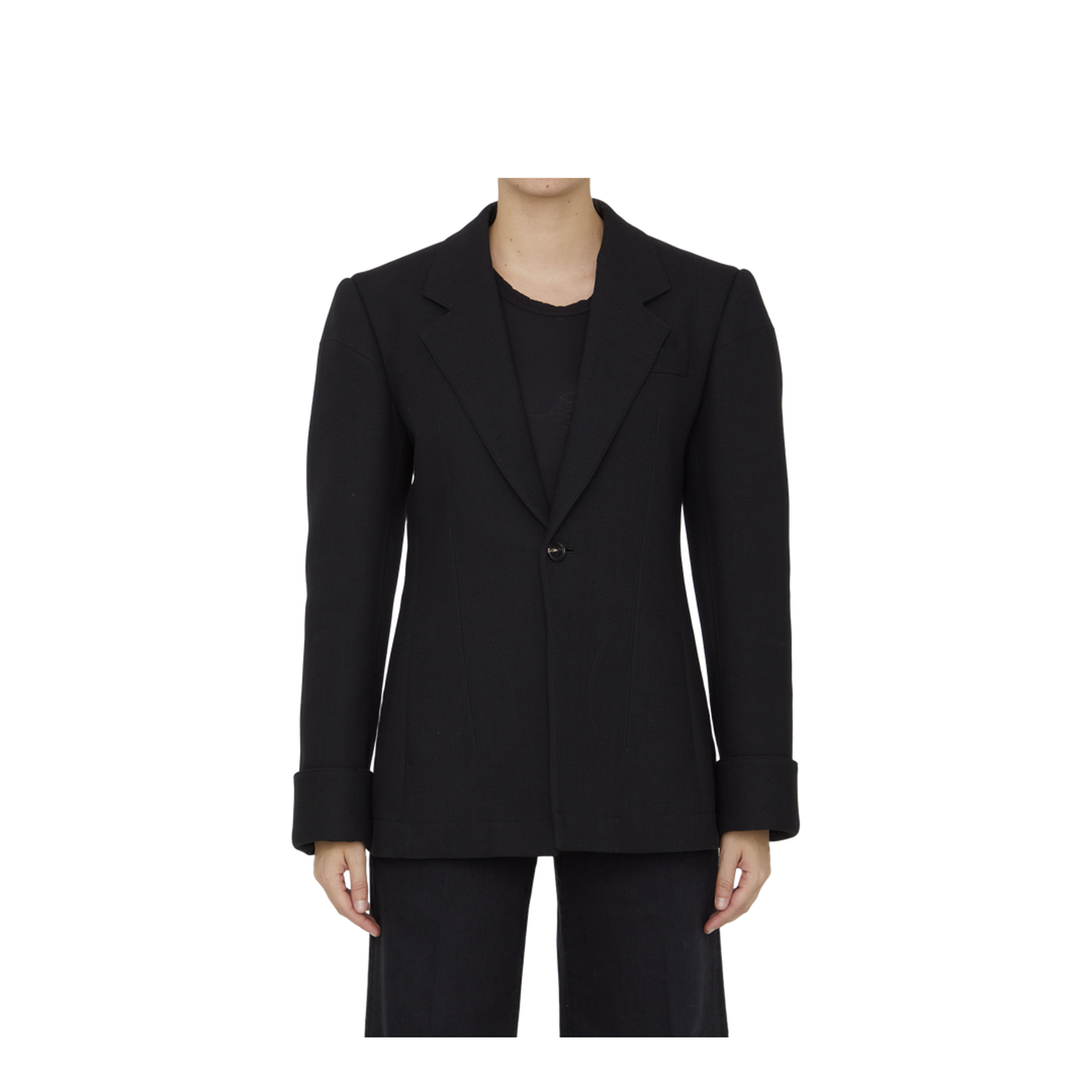 Structured Cotton Jacket - Image 1