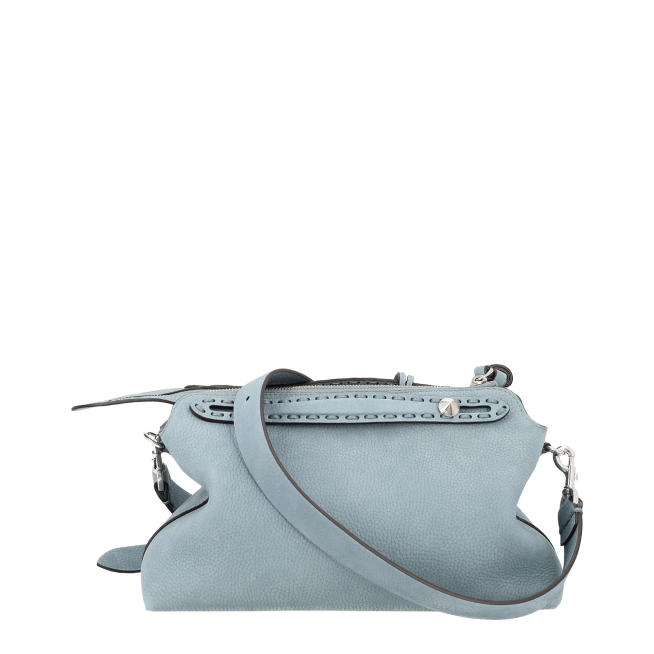 By The Way Soft Medium Calfskin Tote - Light Blue - Image 3