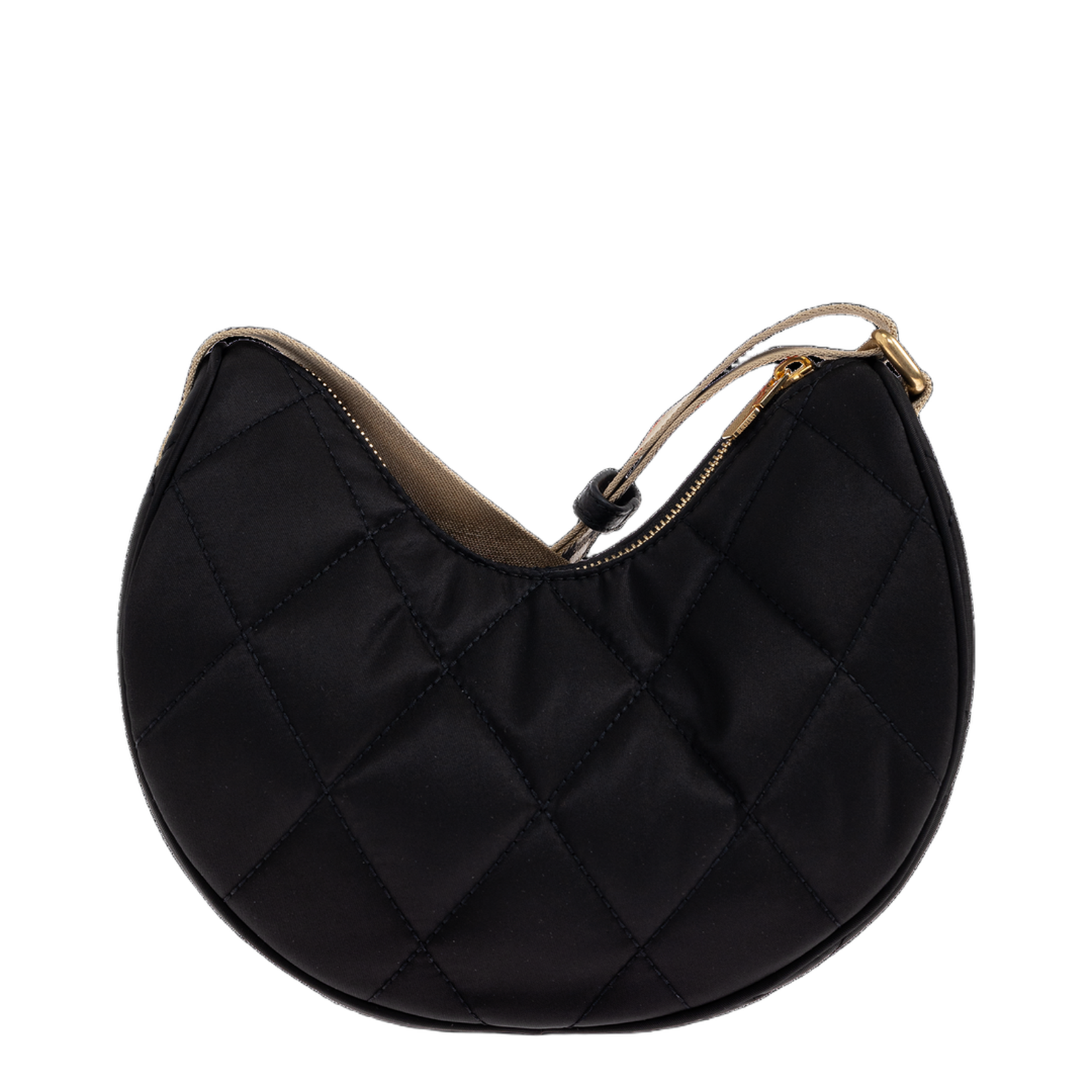 Horseshoe Nylon Crossbody - Black - Image 3