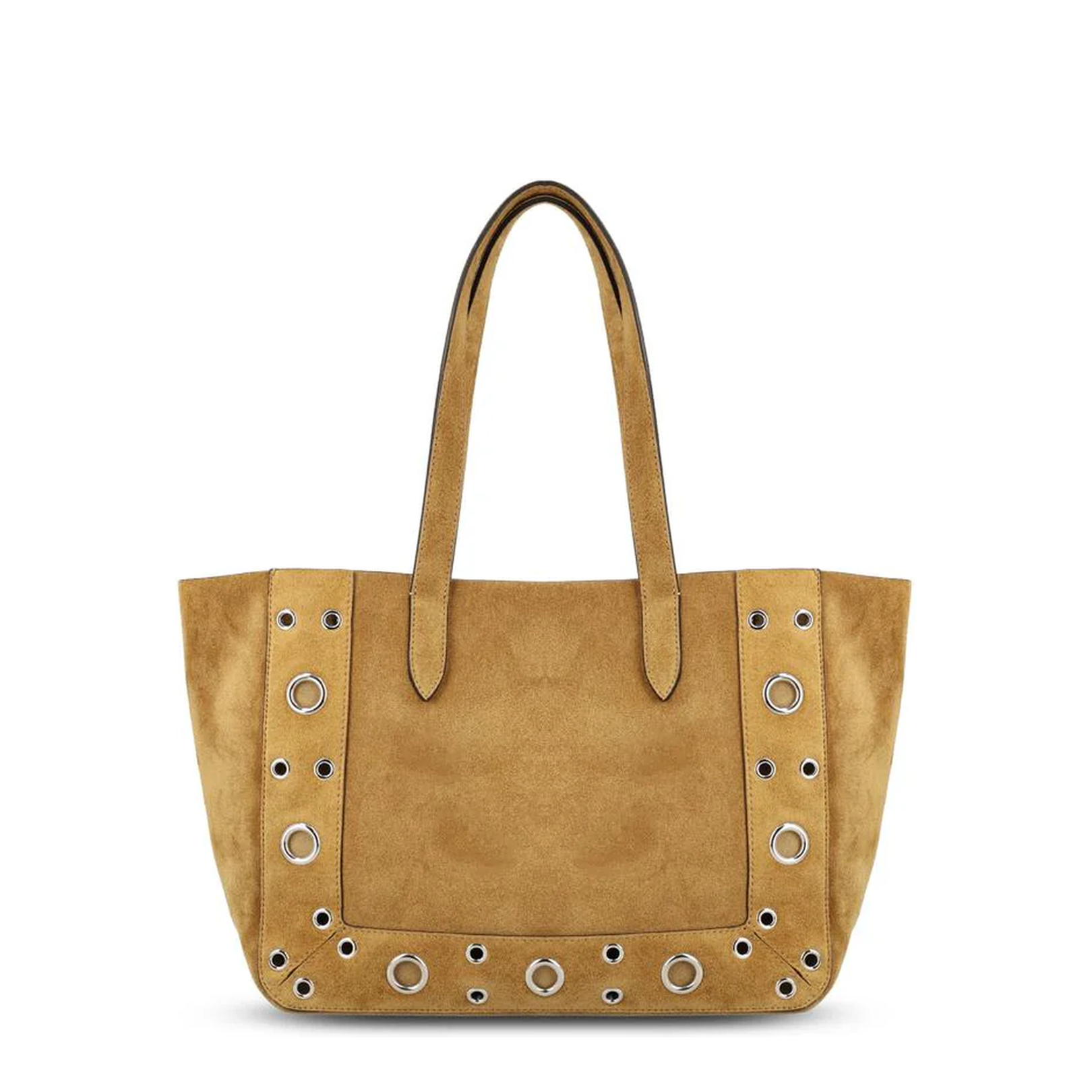 Medium Nellcôte Suede Shopping Bag Beige - Image 2