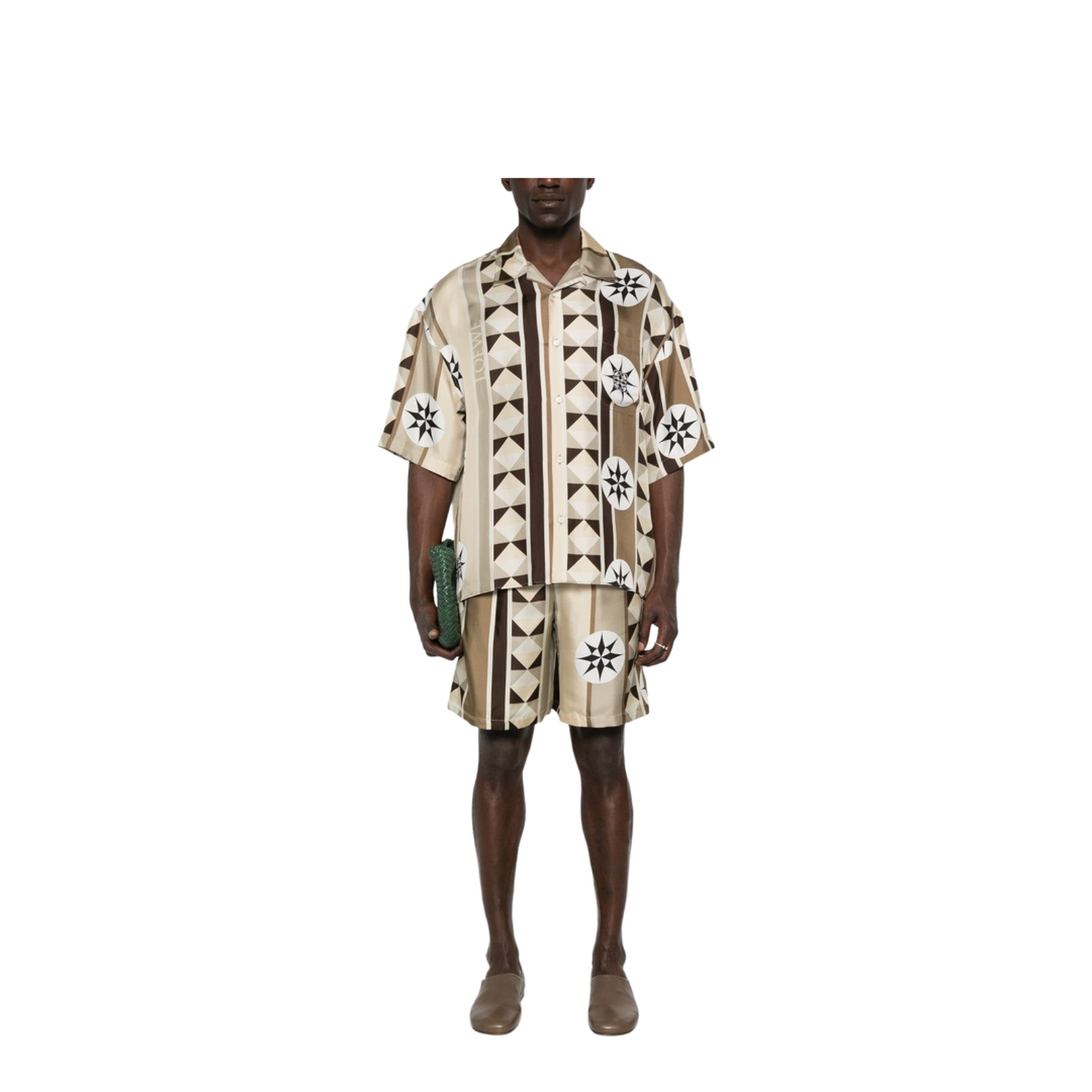 Shorts in Silk Multicolor - Image 3