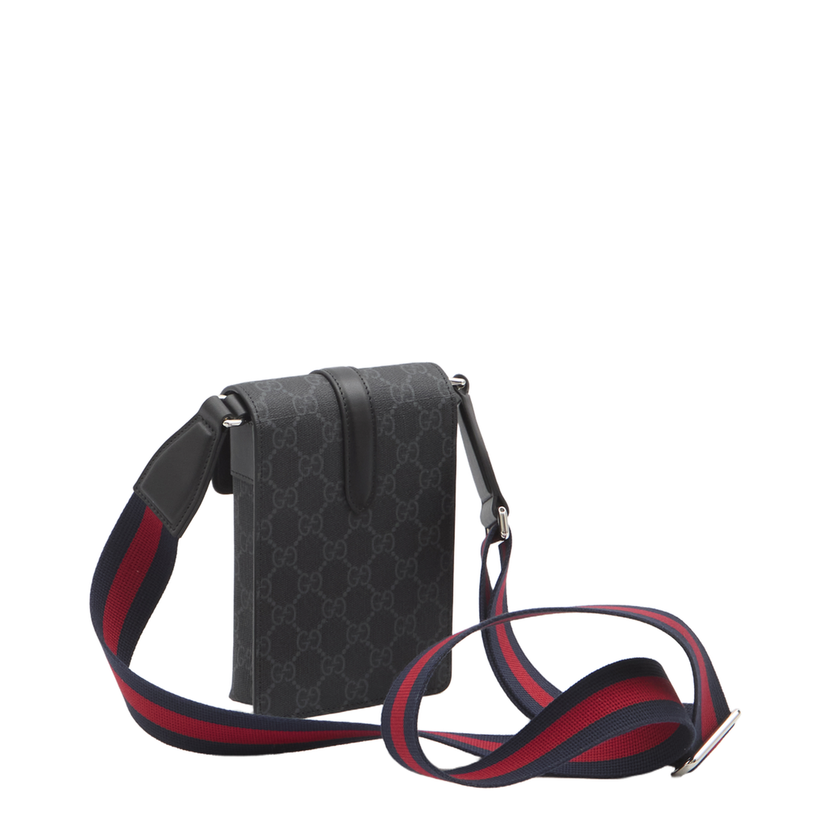 GG Black Mini Canvas Bag - Gray - Image 5