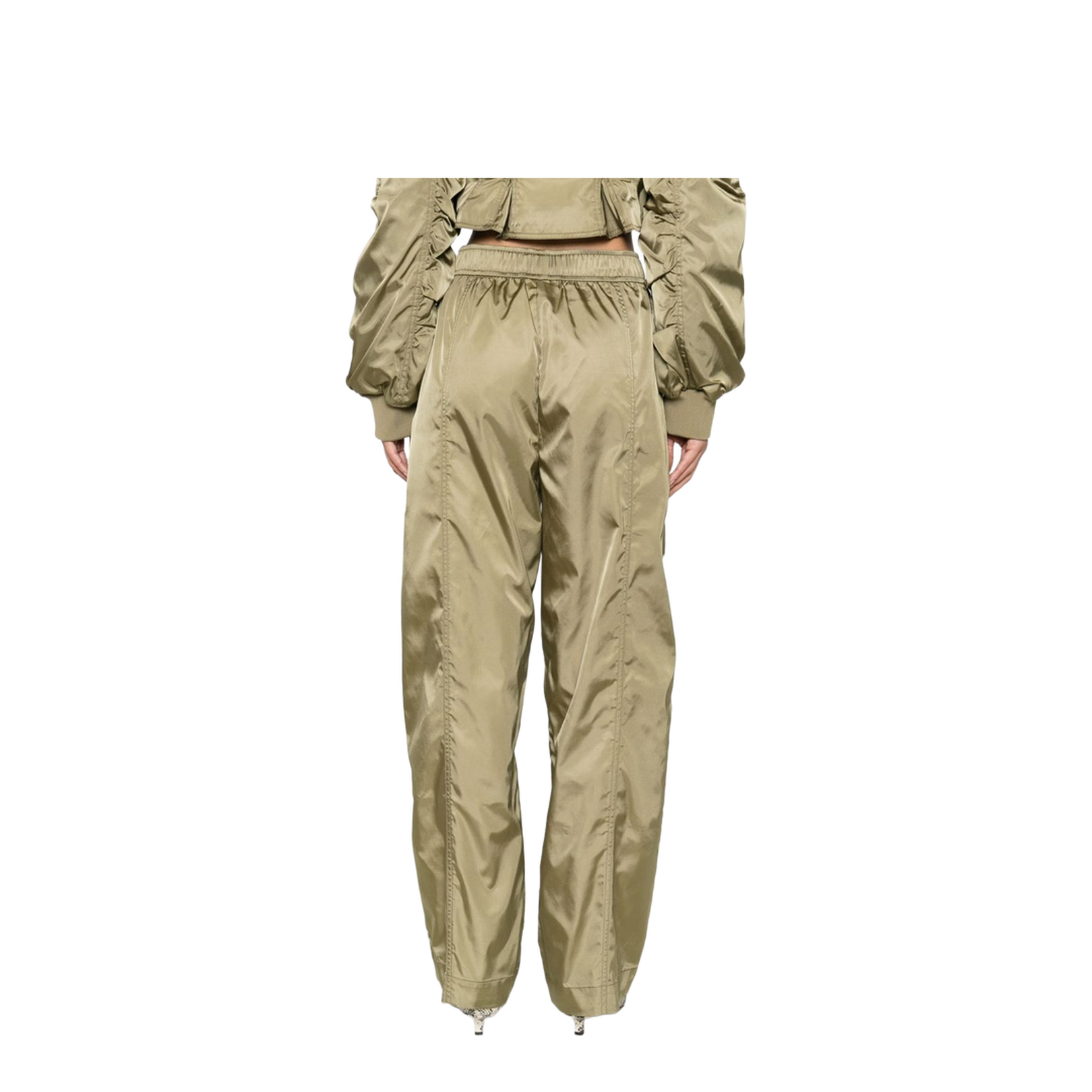 Nylon Oversize Trousers - Image 3