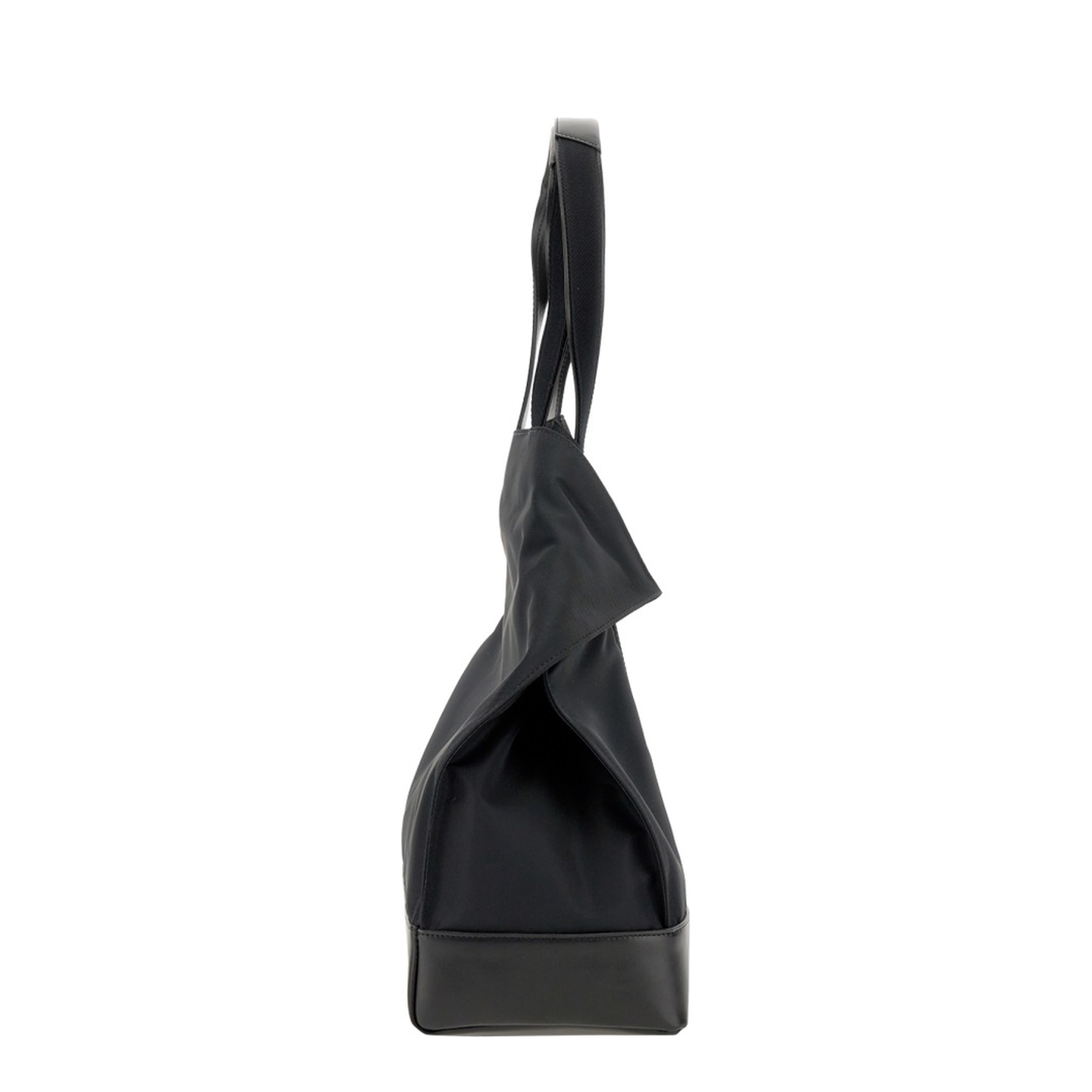 De Manta Nylon and Leather Tote - Black - Image 5