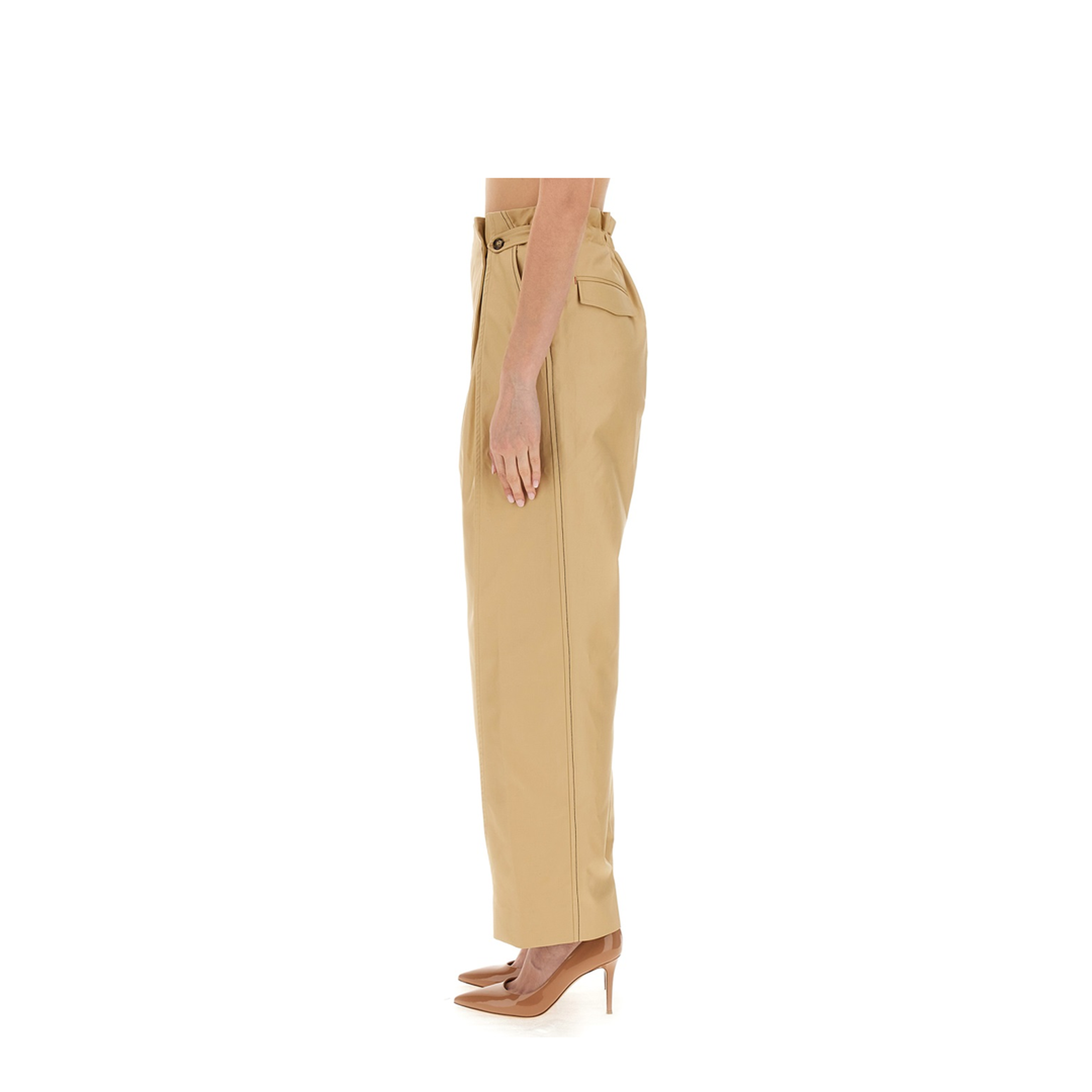 Pants Gathered Waist - Image 3