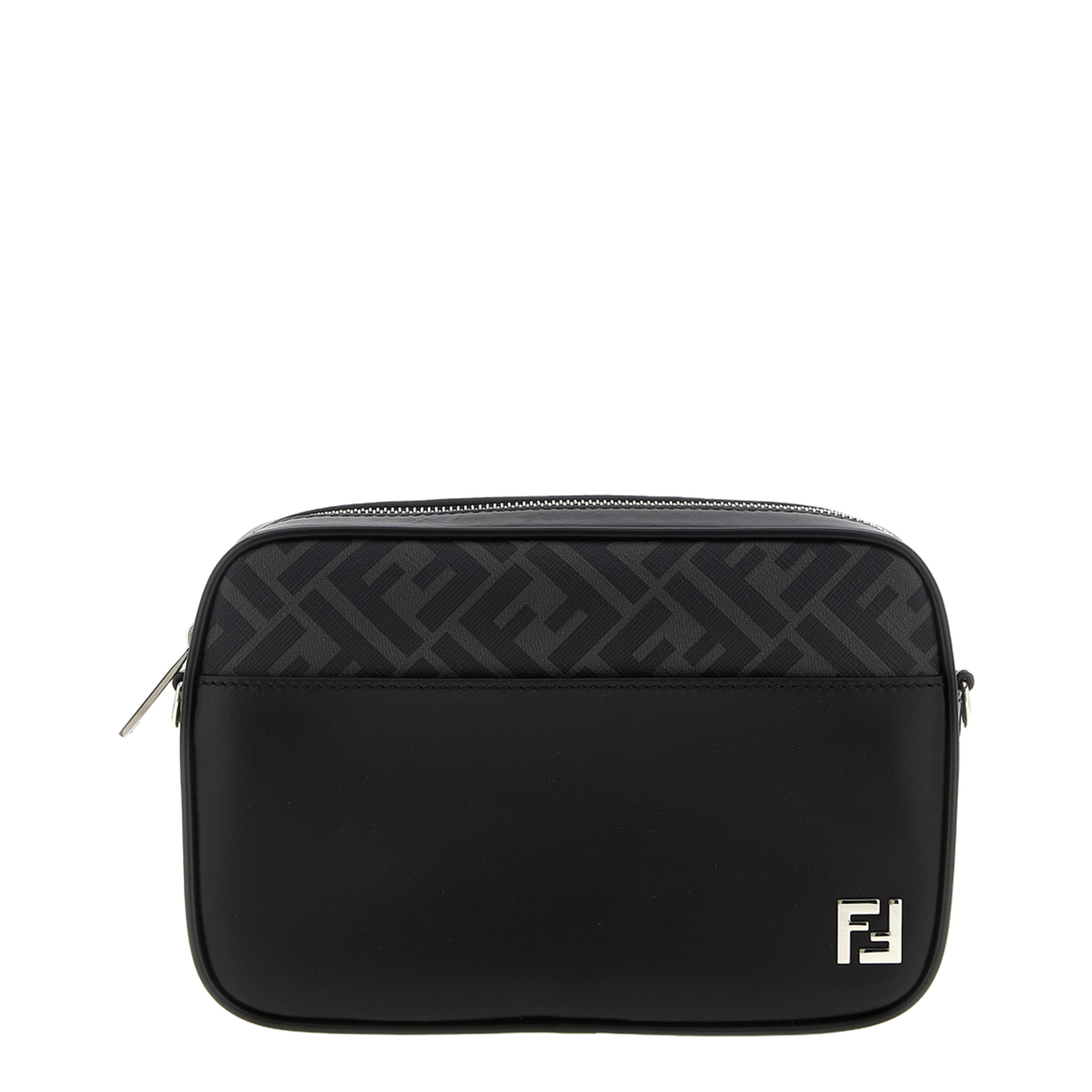 FF Leather Camera Bags - Black - Image 1