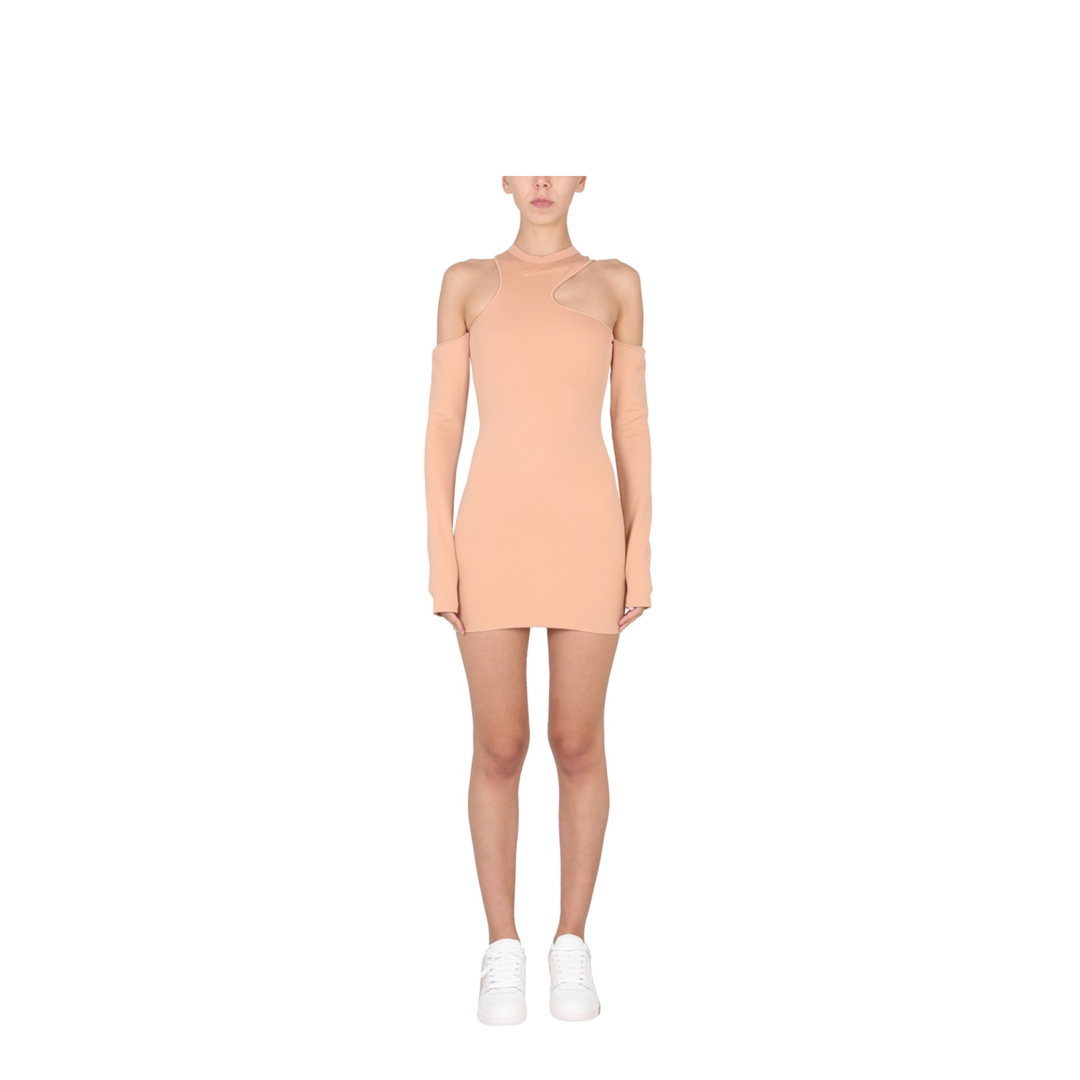 Asymmetric Mini Dress - Image 1